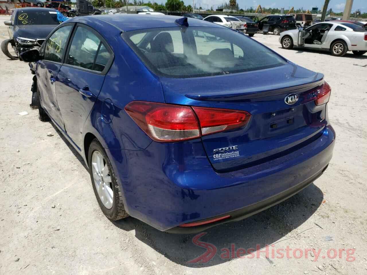 3KPFL4A72HE125492 2017 KIA FORTE