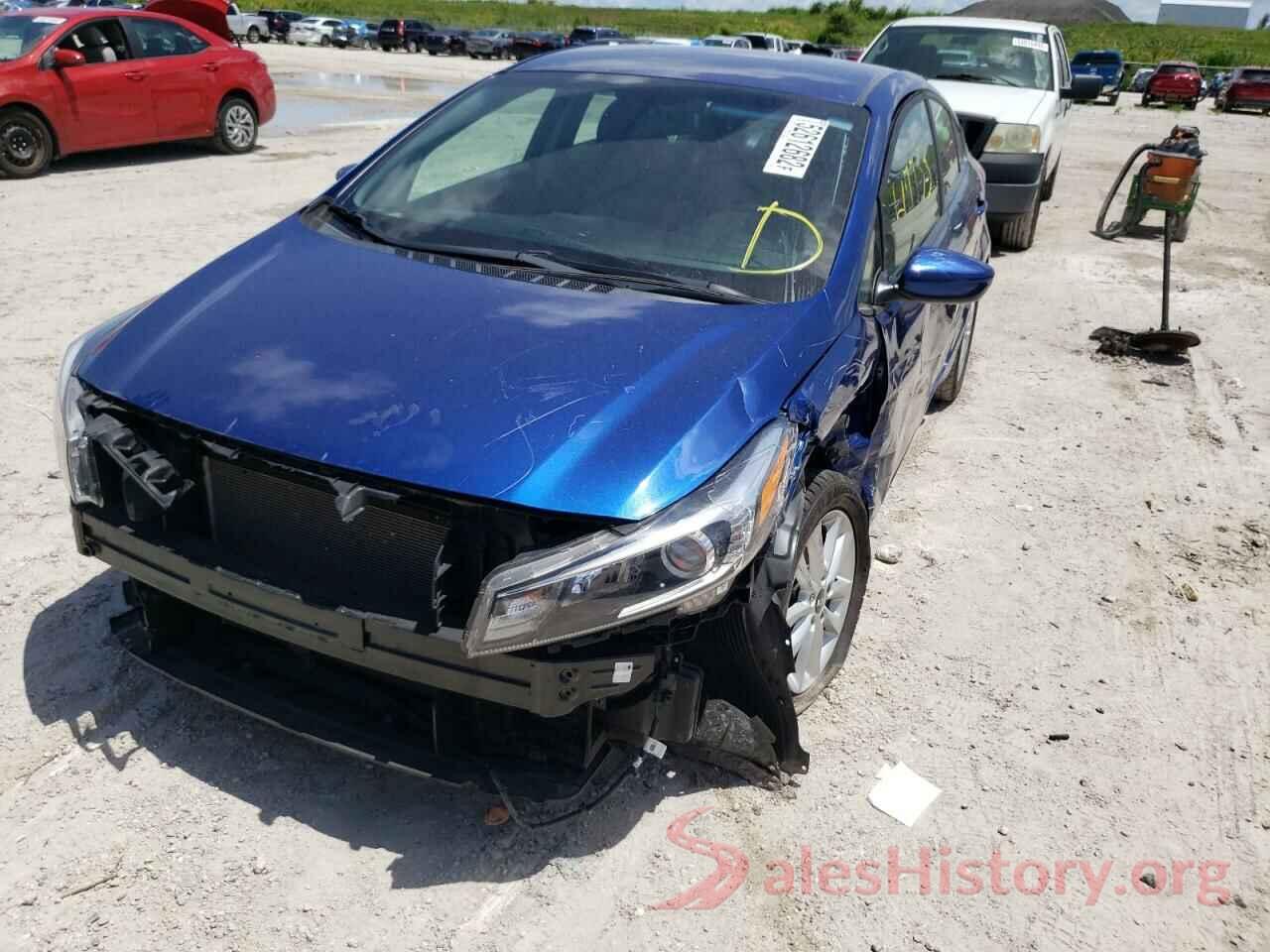 3KPFL4A72HE125492 2017 KIA FORTE