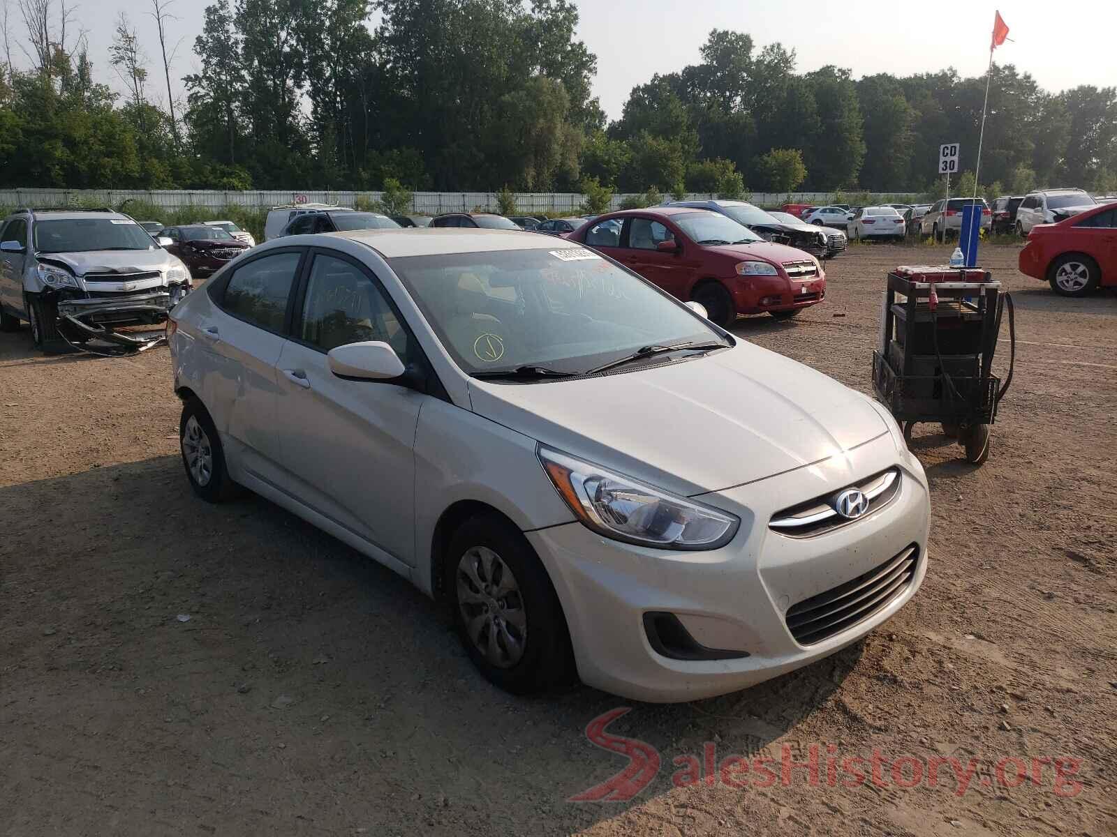 KMHCT4AE9GU071802 2016 HYUNDAI ACCENT