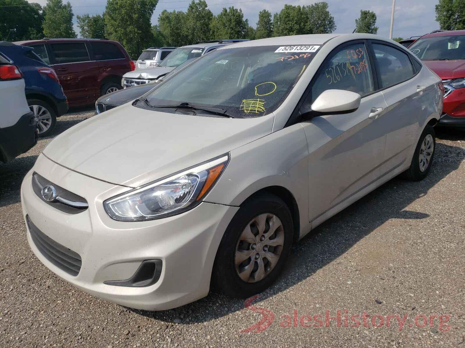 KMHCT4AE9GU071802 2016 HYUNDAI ACCENT