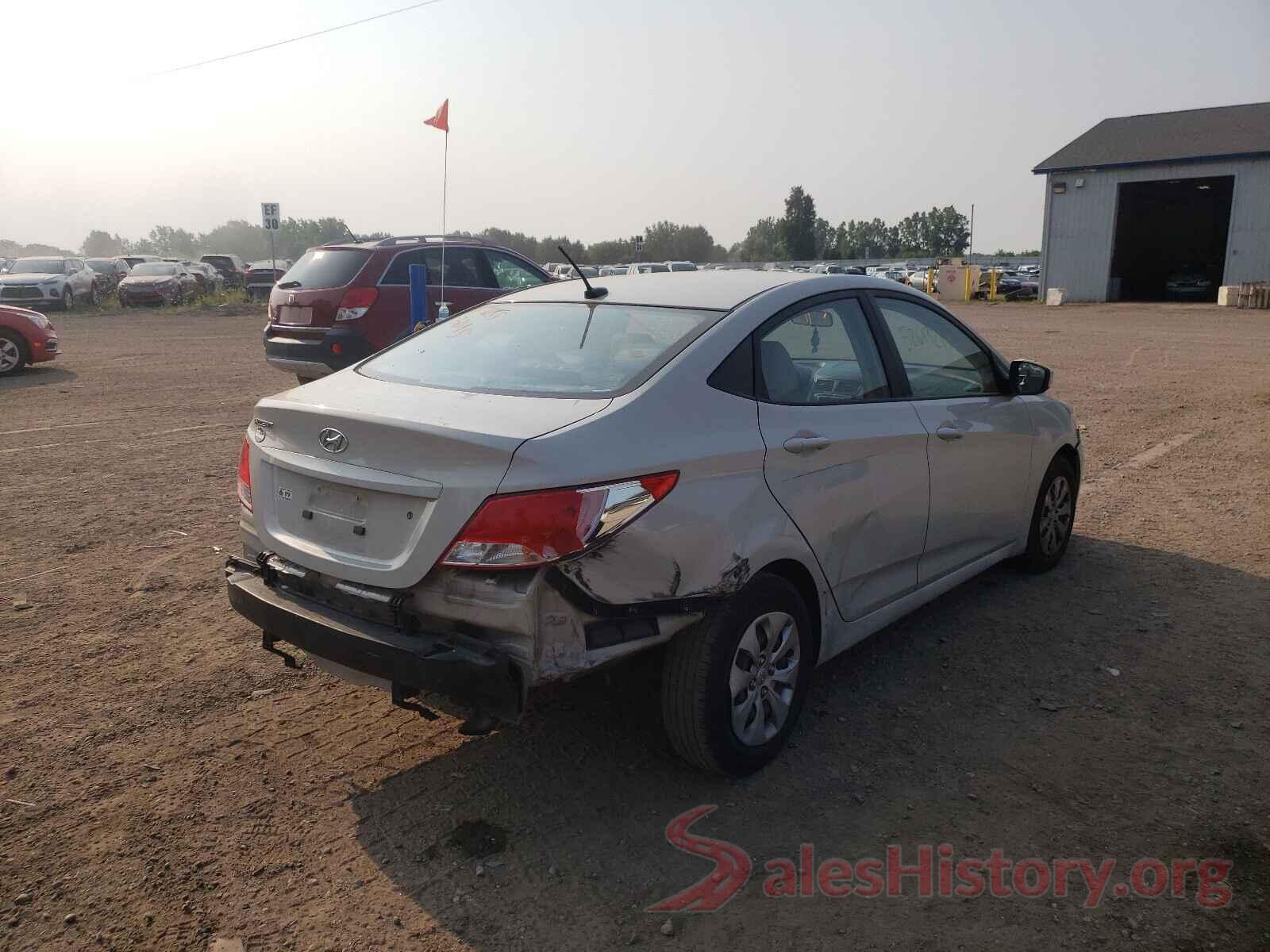 KMHCT4AE9GU071802 2016 HYUNDAI ACCENT