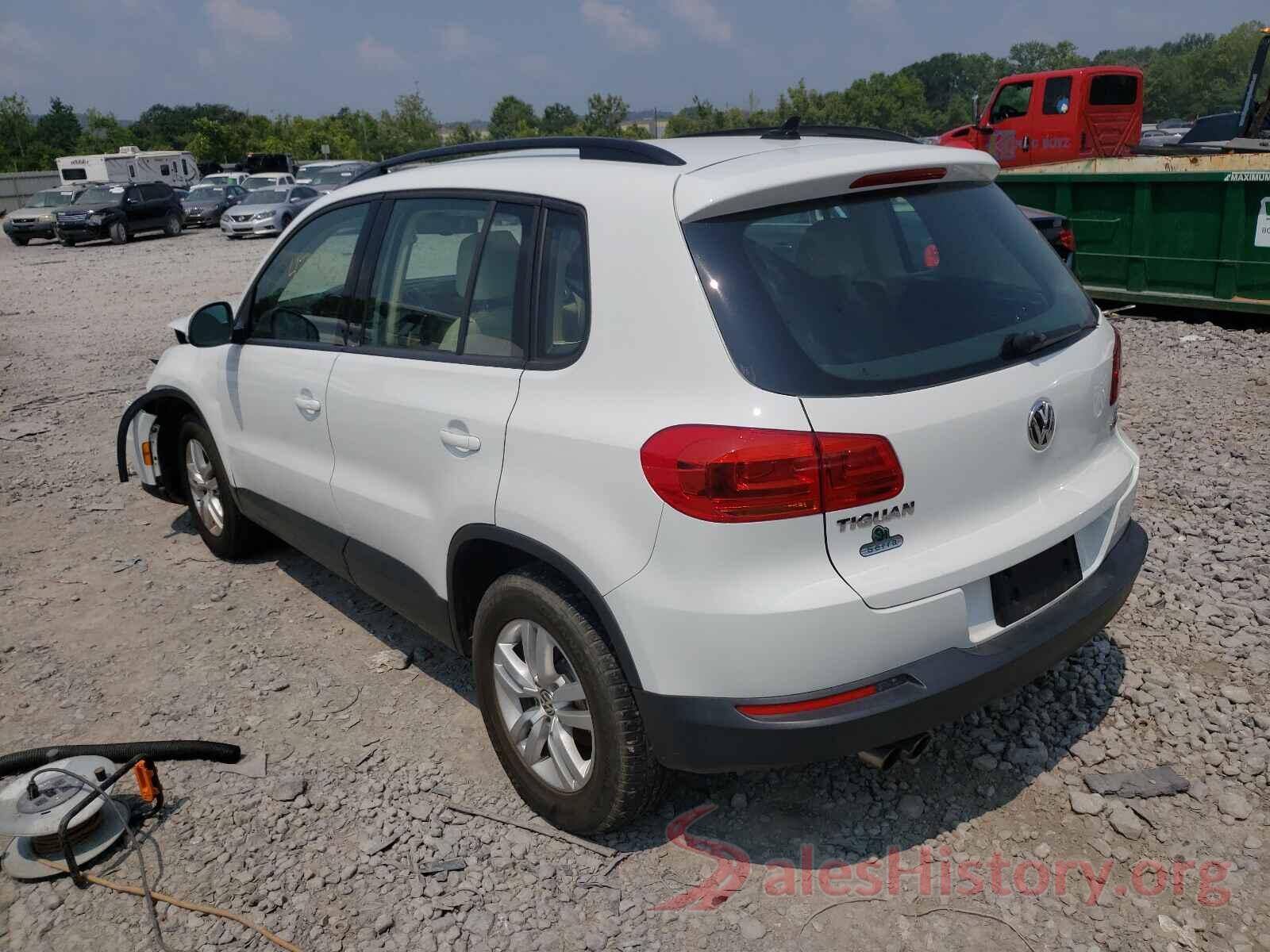 WVGBV7AX4HK020892 2017 VOLKSWAGEN TIGUAN