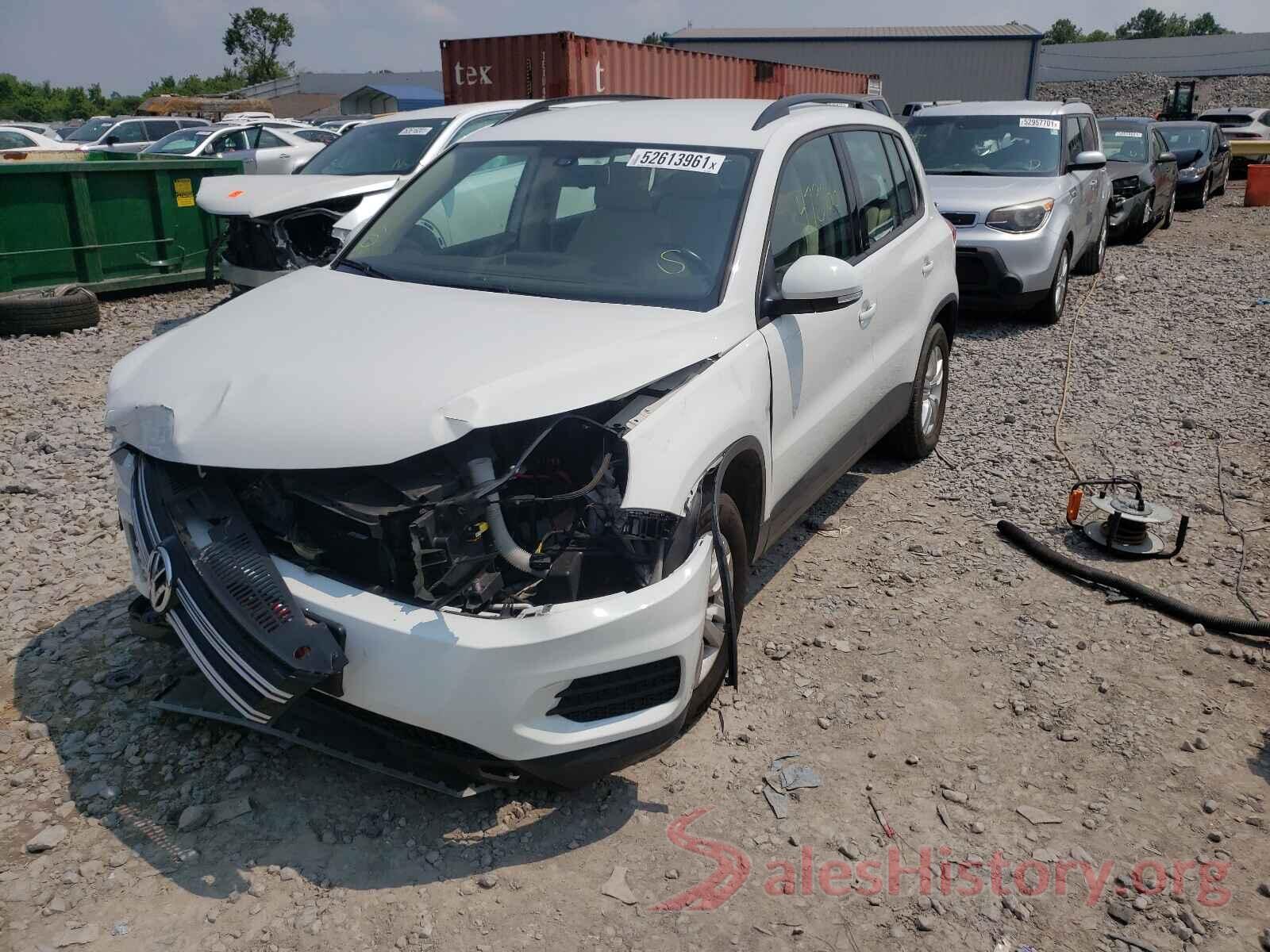 WVGBV7AX4HK020892 2017 VOLKSWAGEN TIGUAN