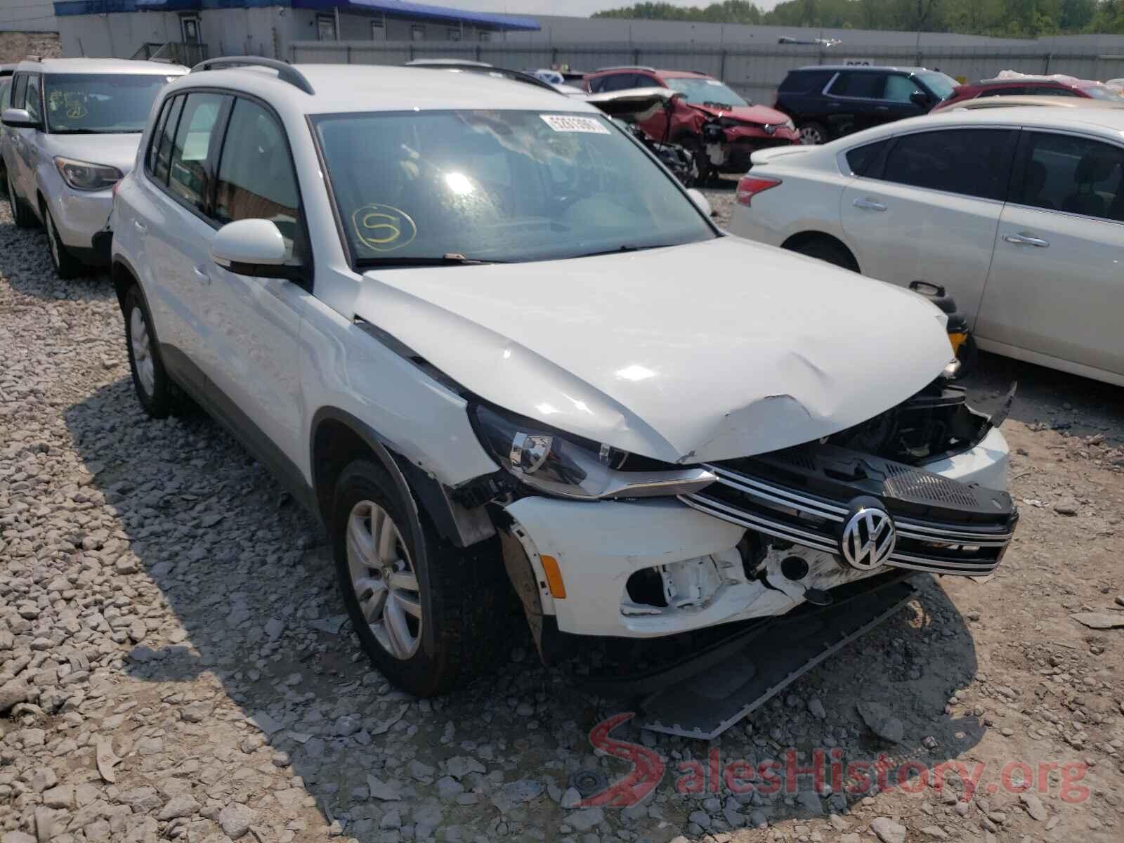 WVGBV7AX4HK020892 2017 VOLKSWAGEN TIGUAN