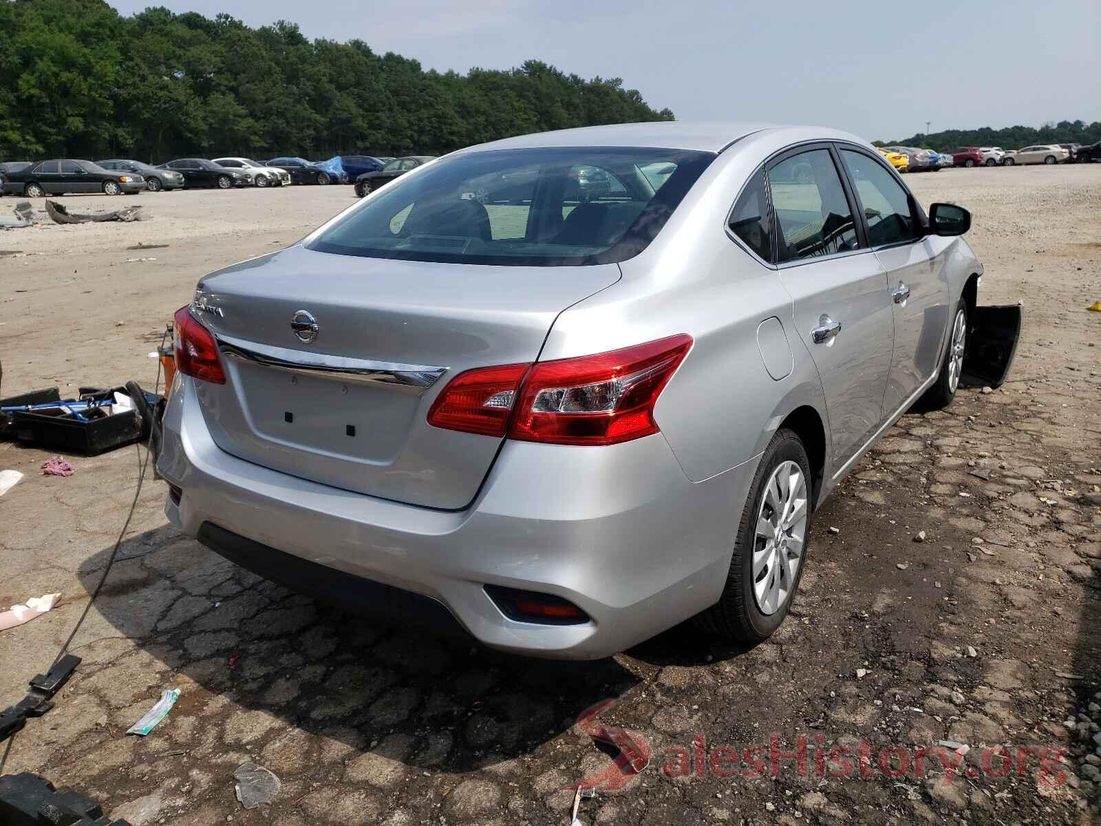 3N1AB7AP8KY354699 2019 NISSAN SENTRA