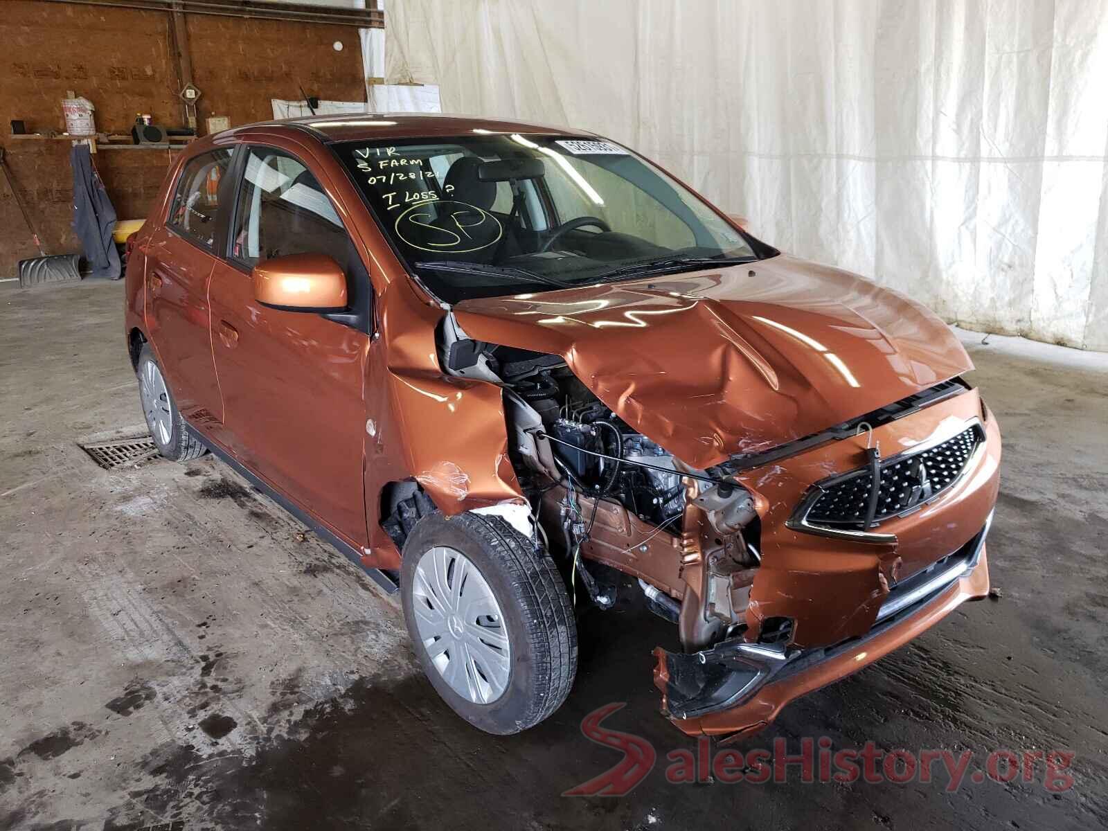 ML32A3HJ6LH001943 2020 MITSUBISHI MIRAGE