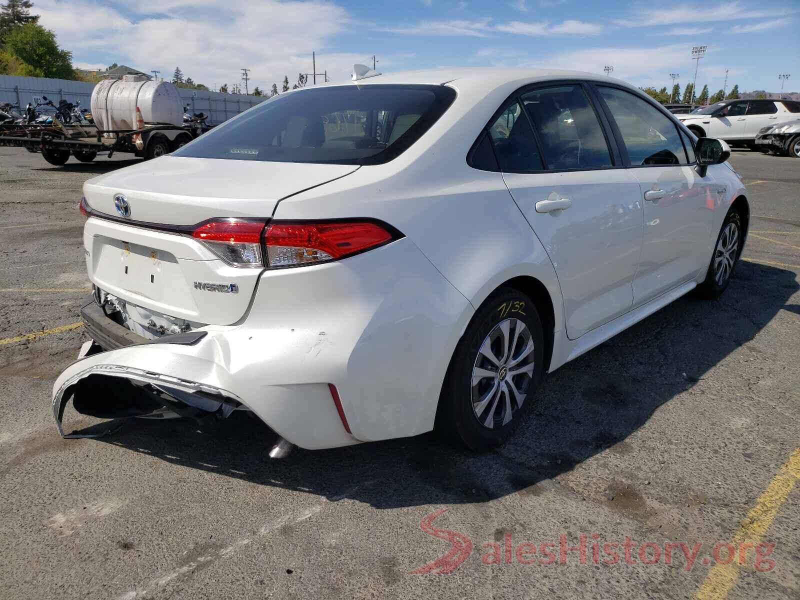 JTDEAMDE1MJ002579 2021 TOYOTA COROLLA