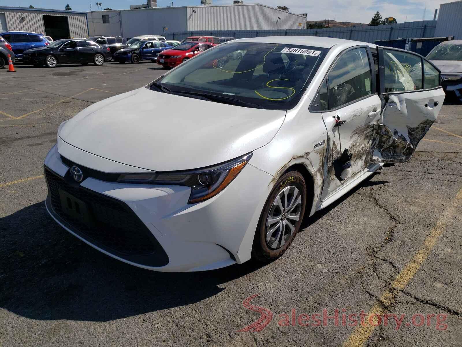 JTDEAMDE1MJ002579 2021 TOYOTA COROLLA