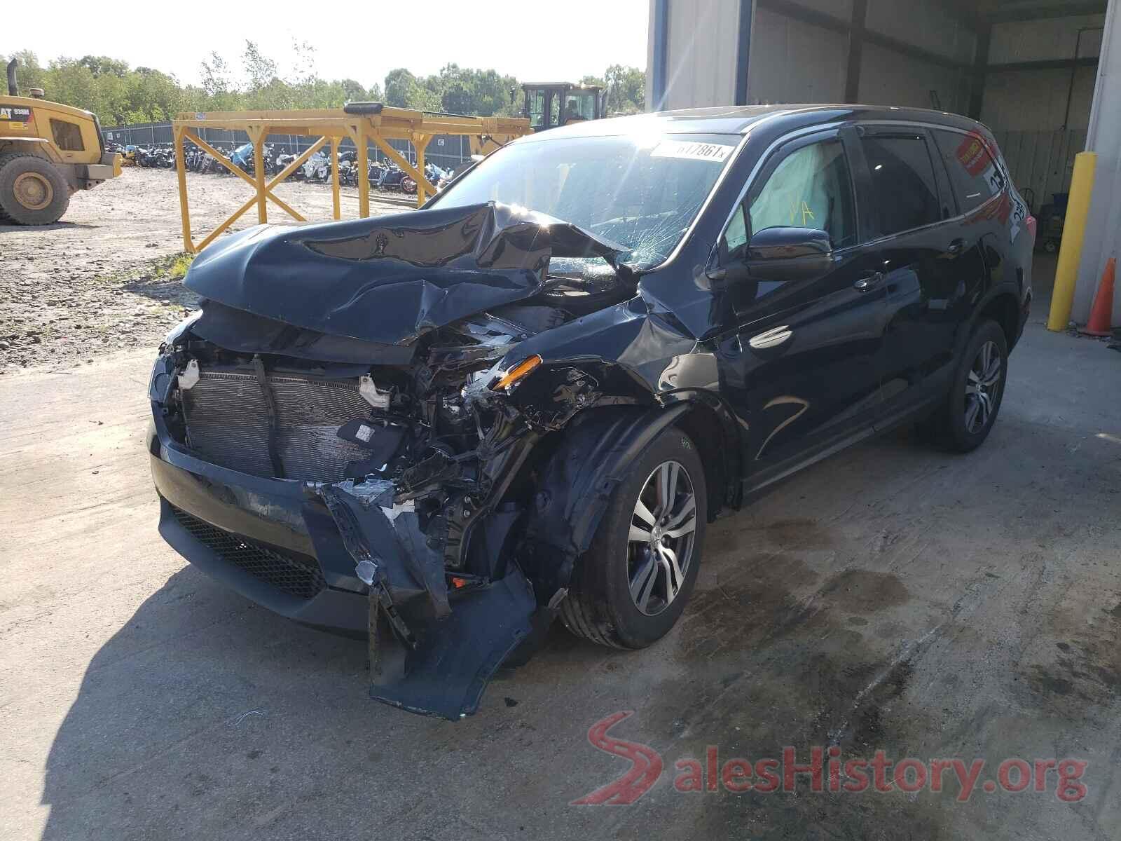 5FNYF6H77GB086652 2016 HONDA PILOT