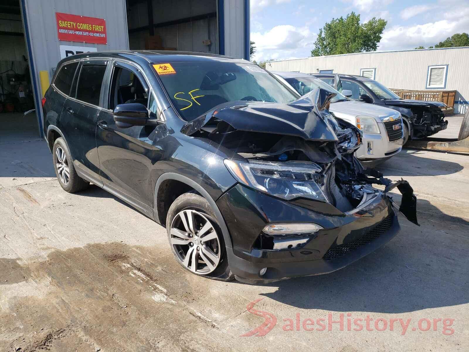 5FNYF6H77GB086652 2016 HONDA PILOT