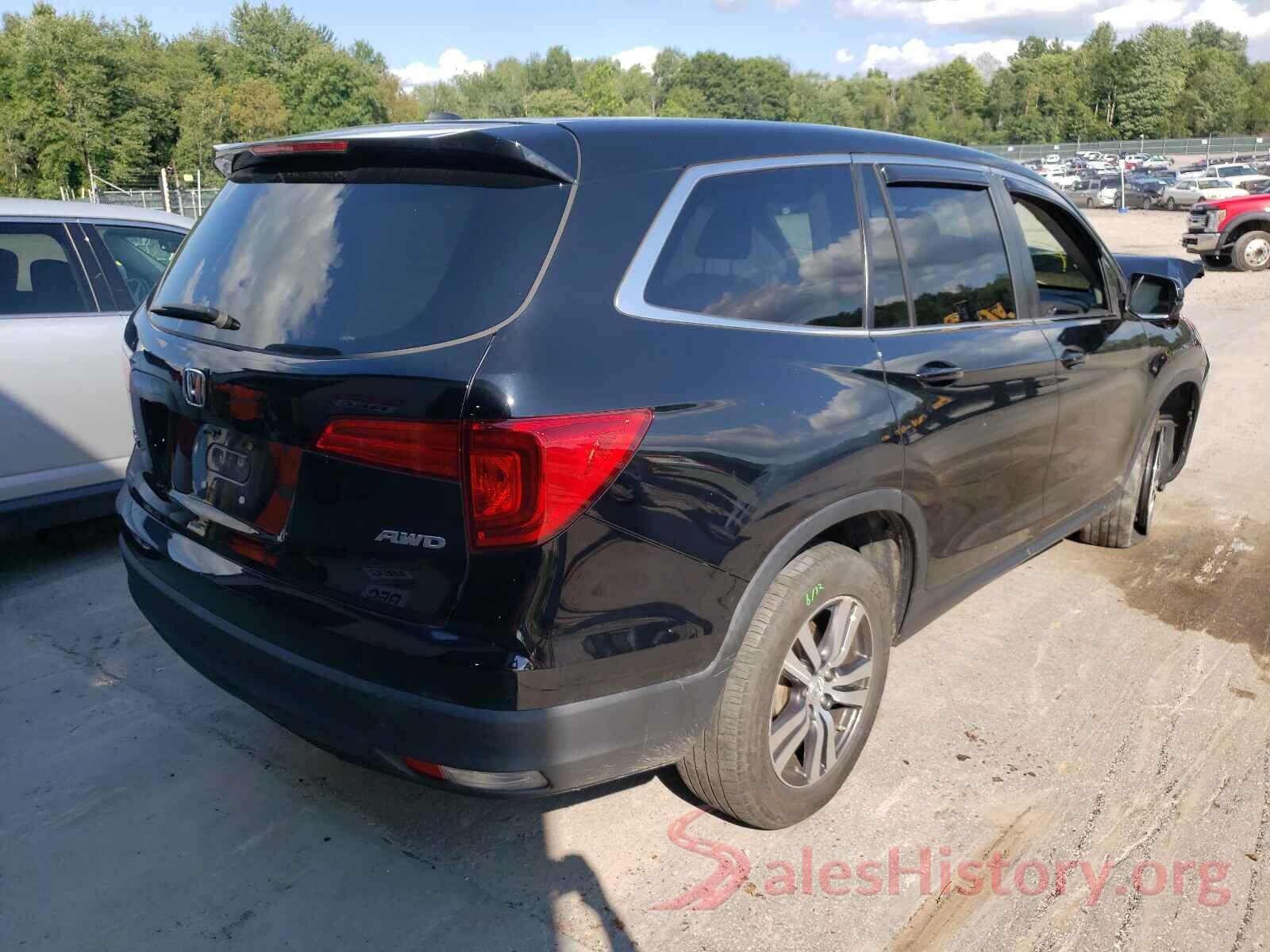 5FNYF6H77GB086652 2016 HONDA PILOT