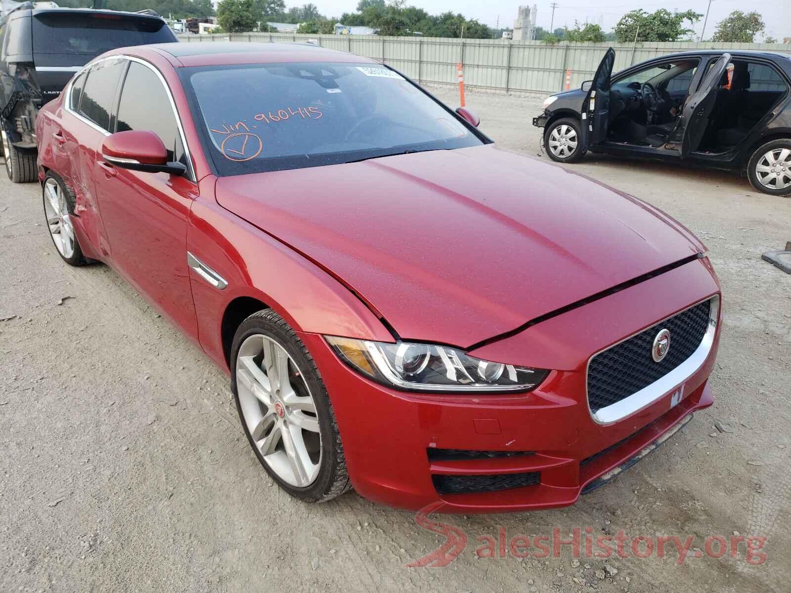 SAJAK4BV2HA950415 2017 JAGUAR XE