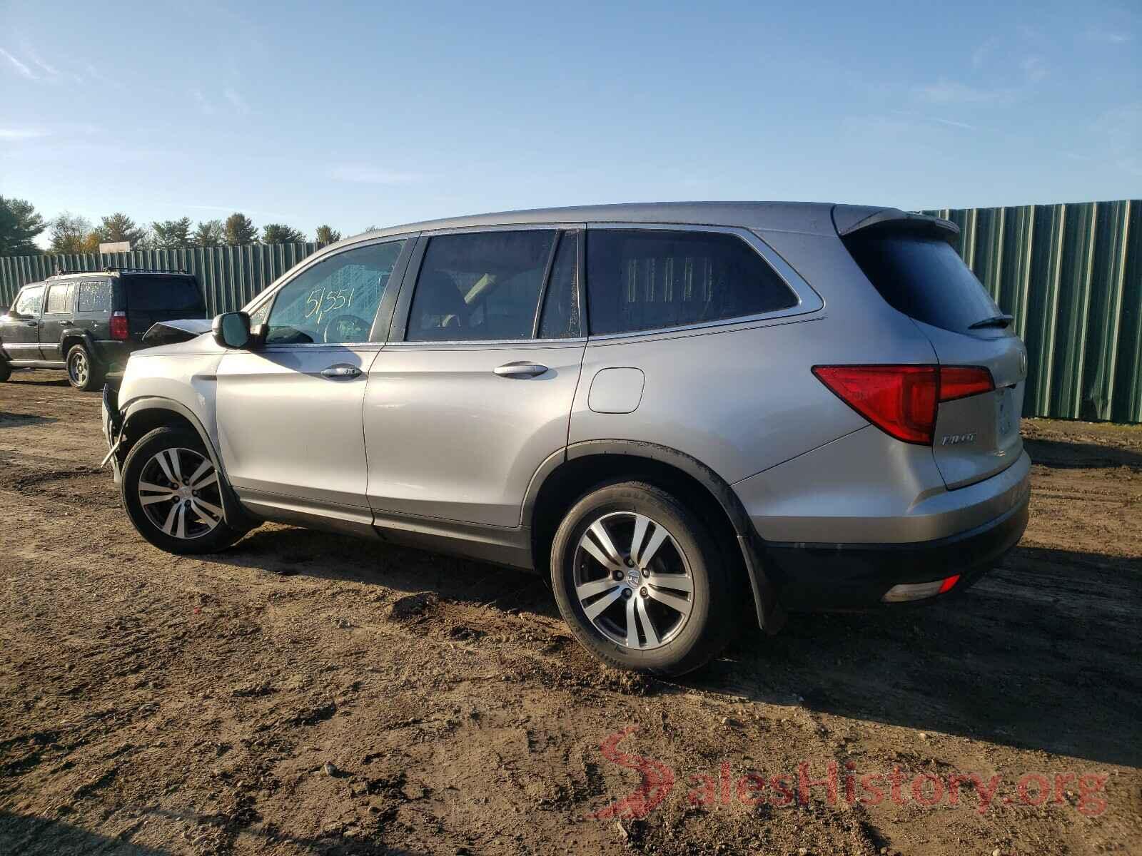 5FNYF6H55GB124636 2016 HONDA PILOT