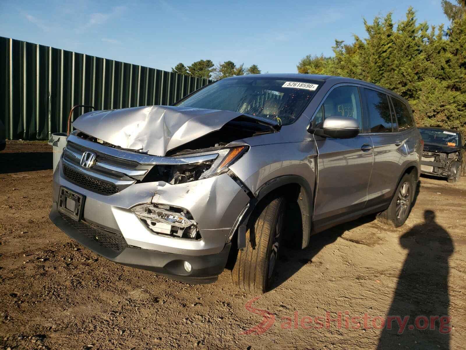 5FNYF6H55GB124636 2016 HONDA PILOT