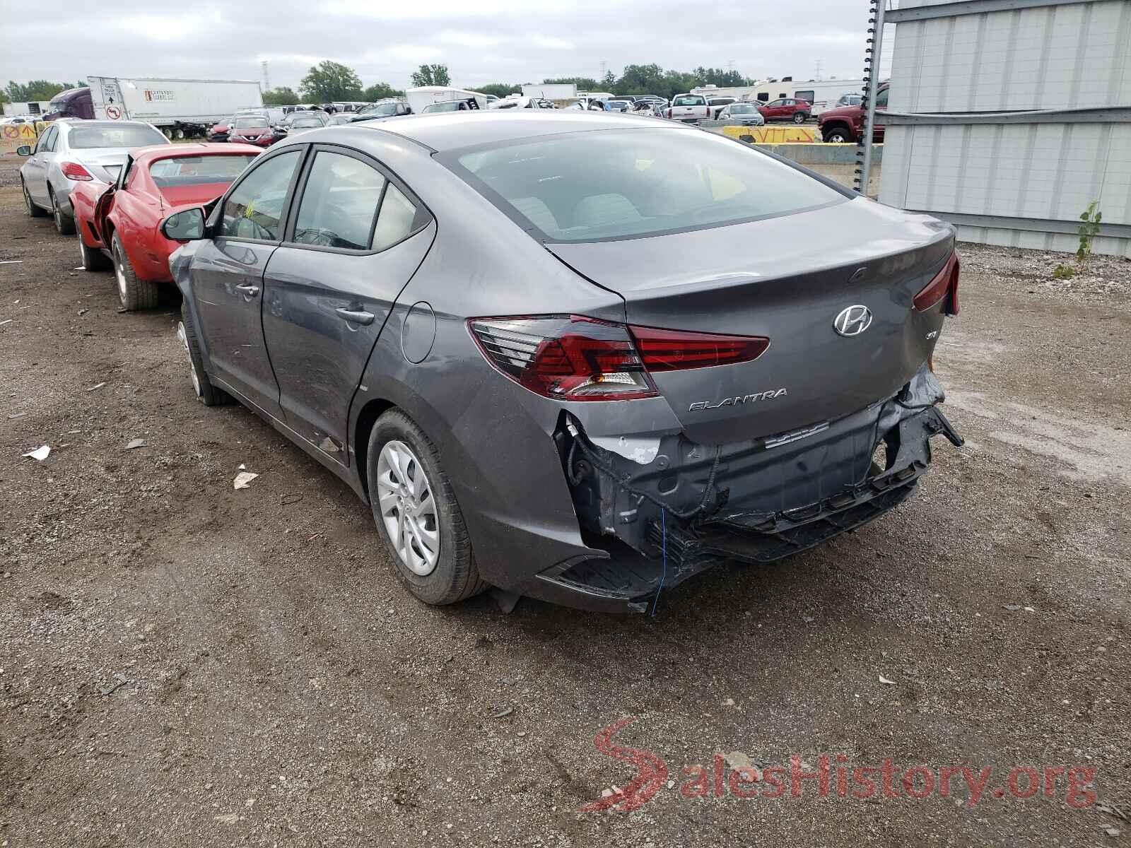 5NPD74LF8KH462736 2019 HYUNDAI ELANTRA