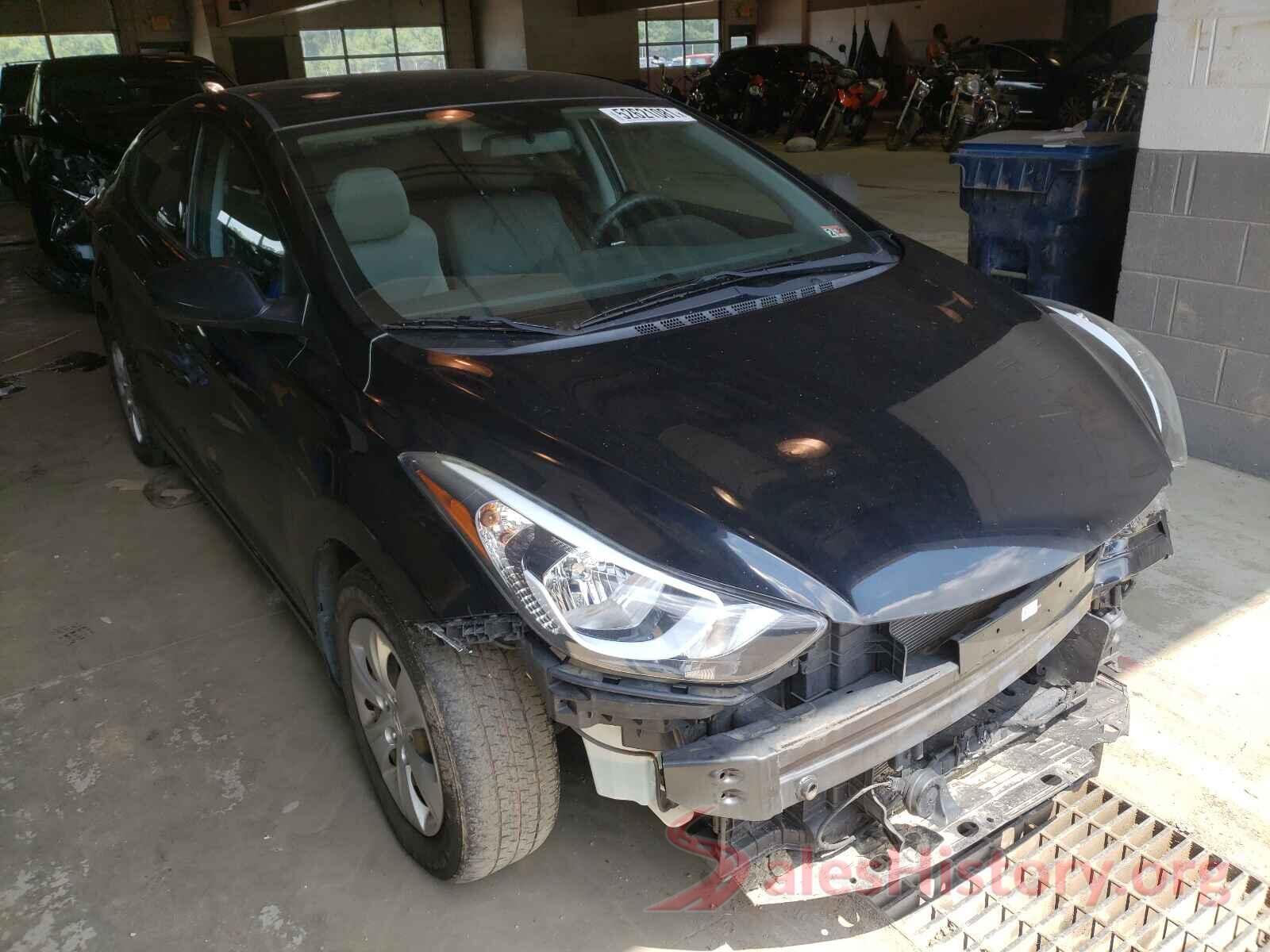 KMHDH4AE2GU481136 2016 HYUNDAI ELANTRA