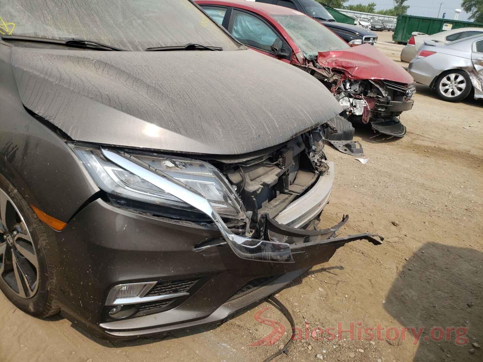 5FNRL6H97KB082821 2019 HONDA ODYSSEY