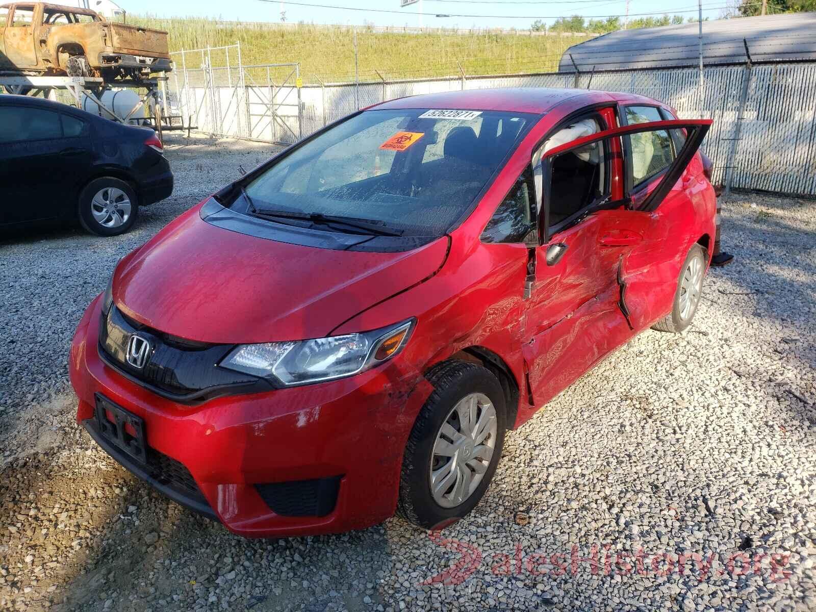 JHMGK5H50GS006884 2016 HONDA FIT