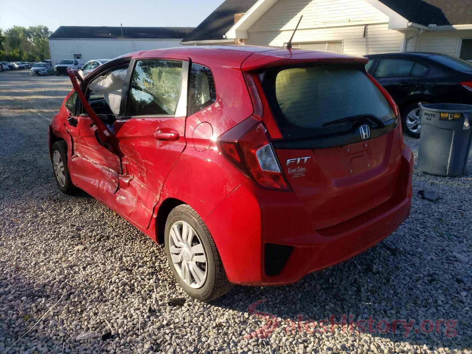 JHMGK5H50GS006884 2016 HONDA FIT