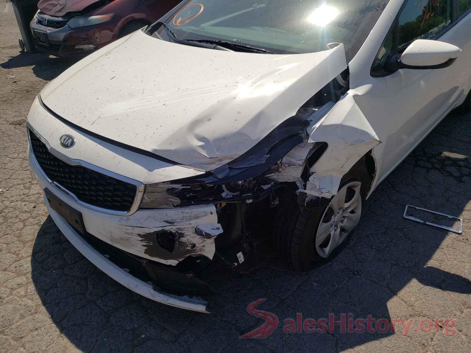 3KPFK4A76JE280345 2018 KIA FORTE