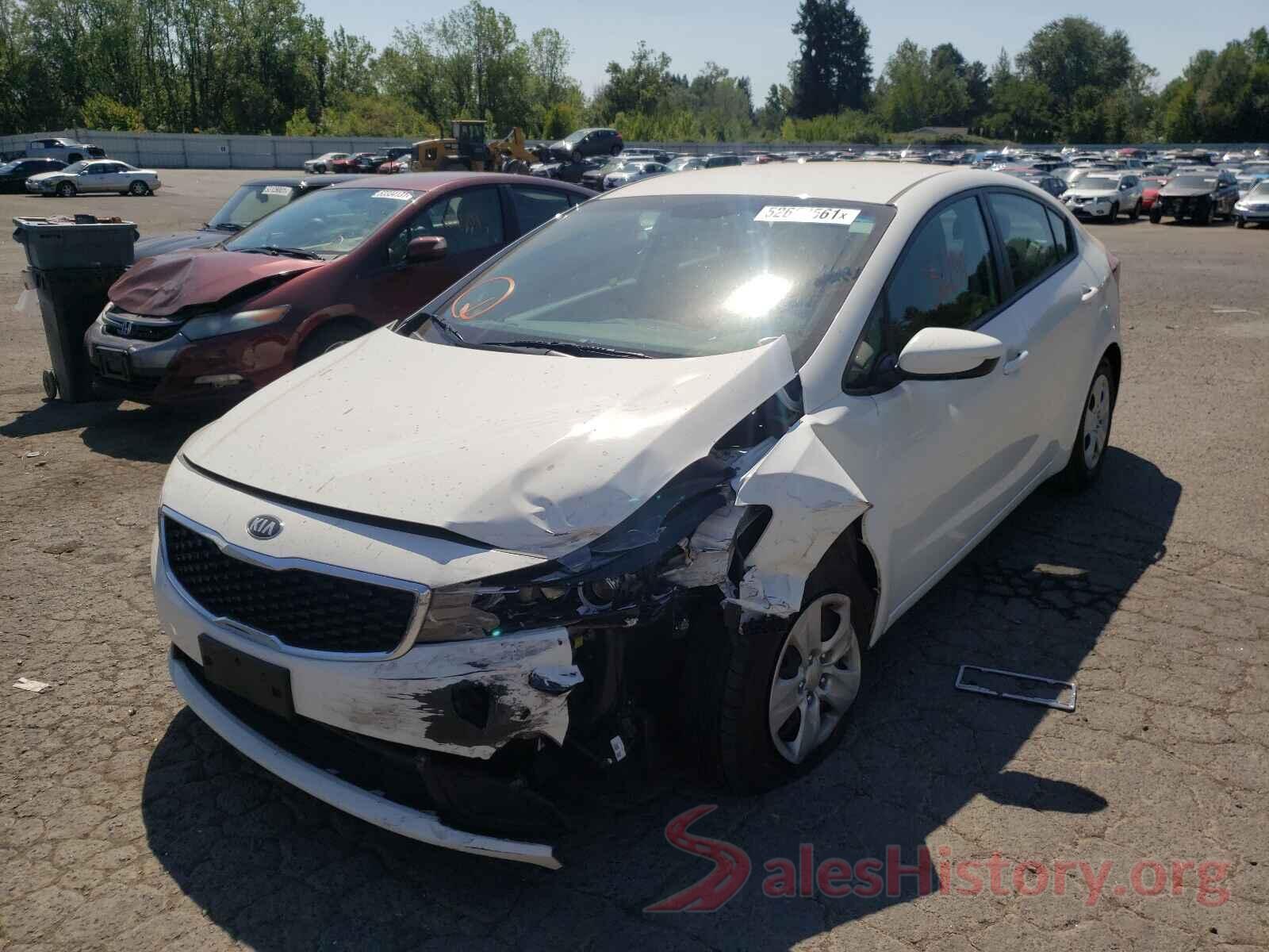 3KPFK4A76JE280345 2018 KIA FORTE