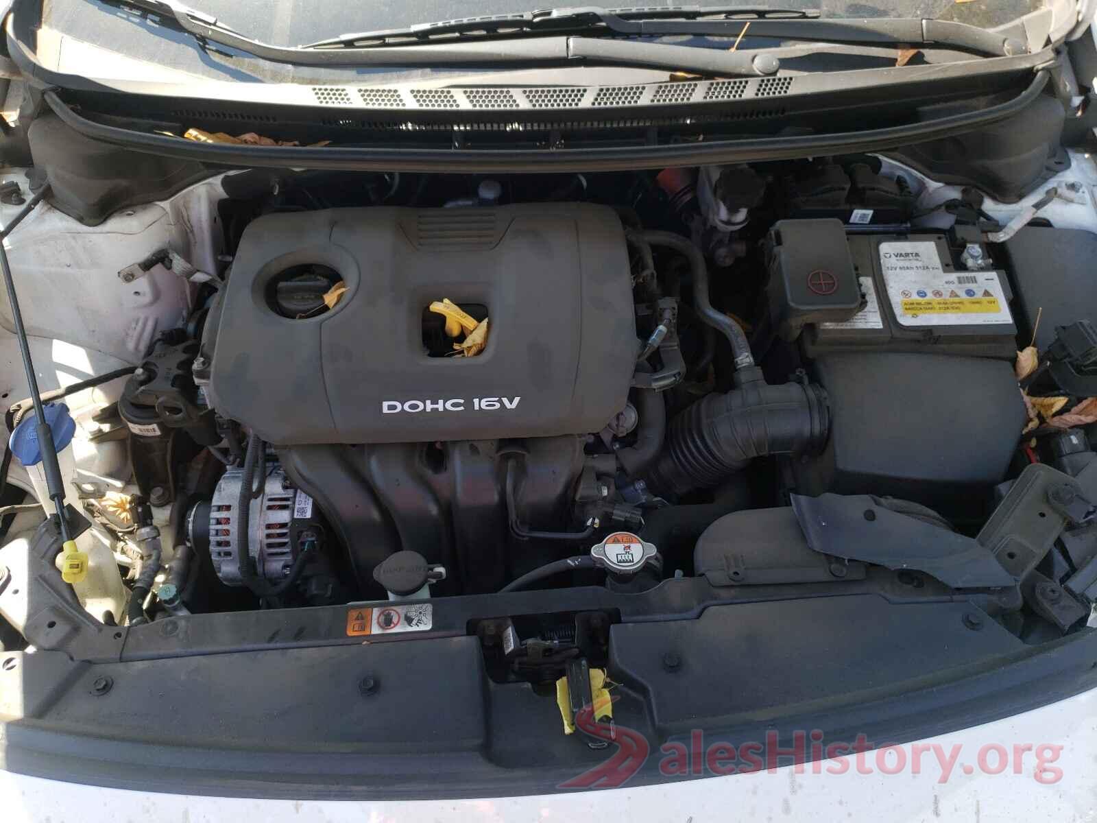 3KPFK4A76JE280345 2018 KIA FORTE