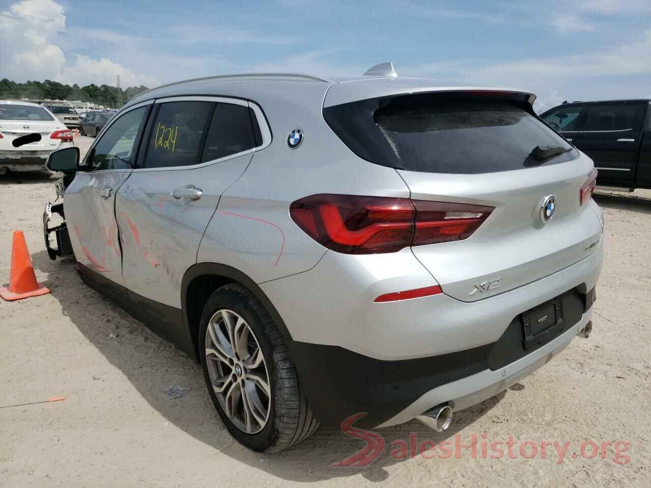 WBXYH9C08N5T69424 2022 BMW X2