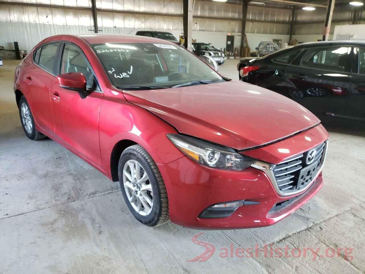 3MZBN1U76JM217197 2018 MAZDA 3