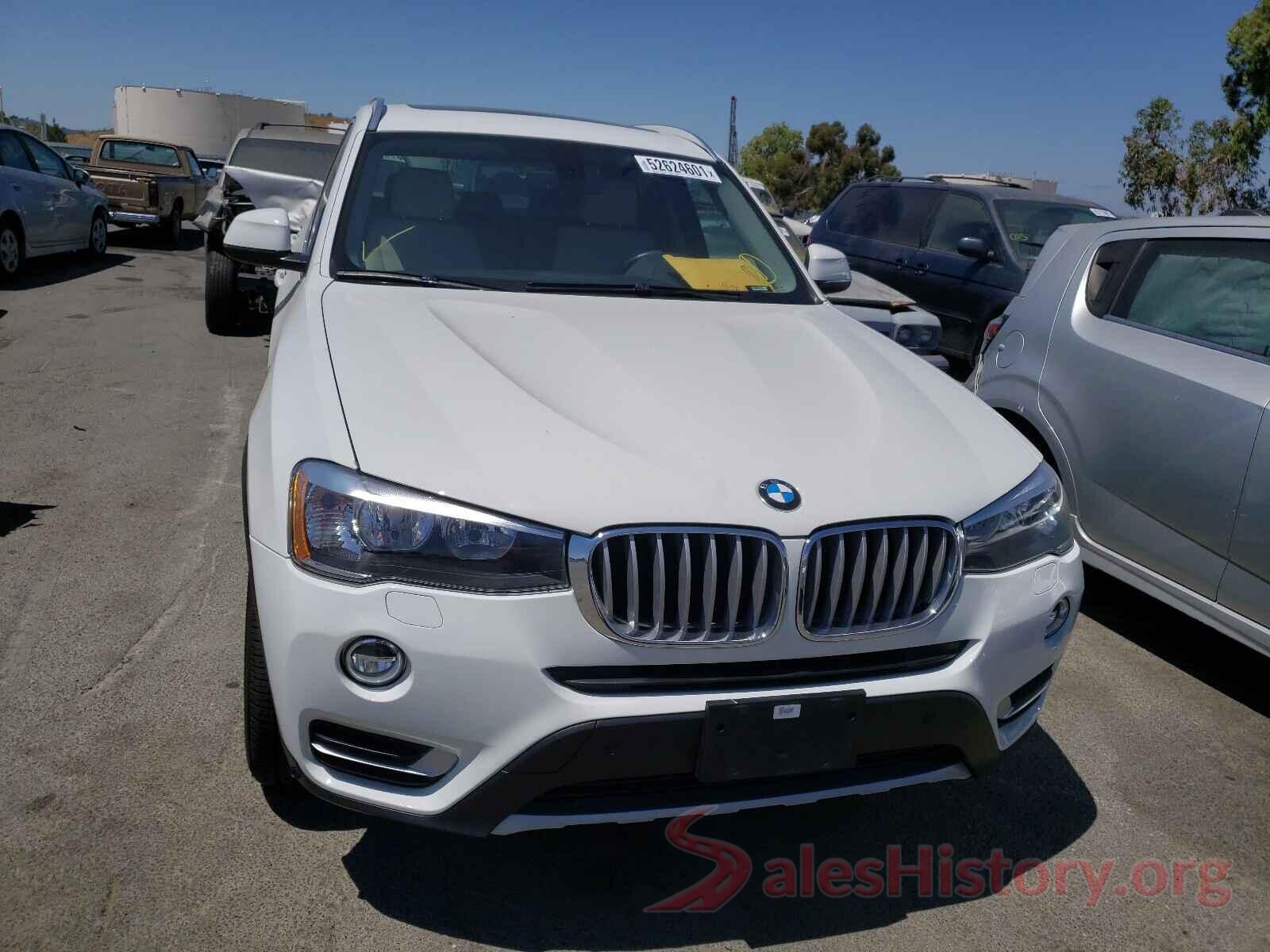 5UXWX9C57G0D69354 2016 BMW X3