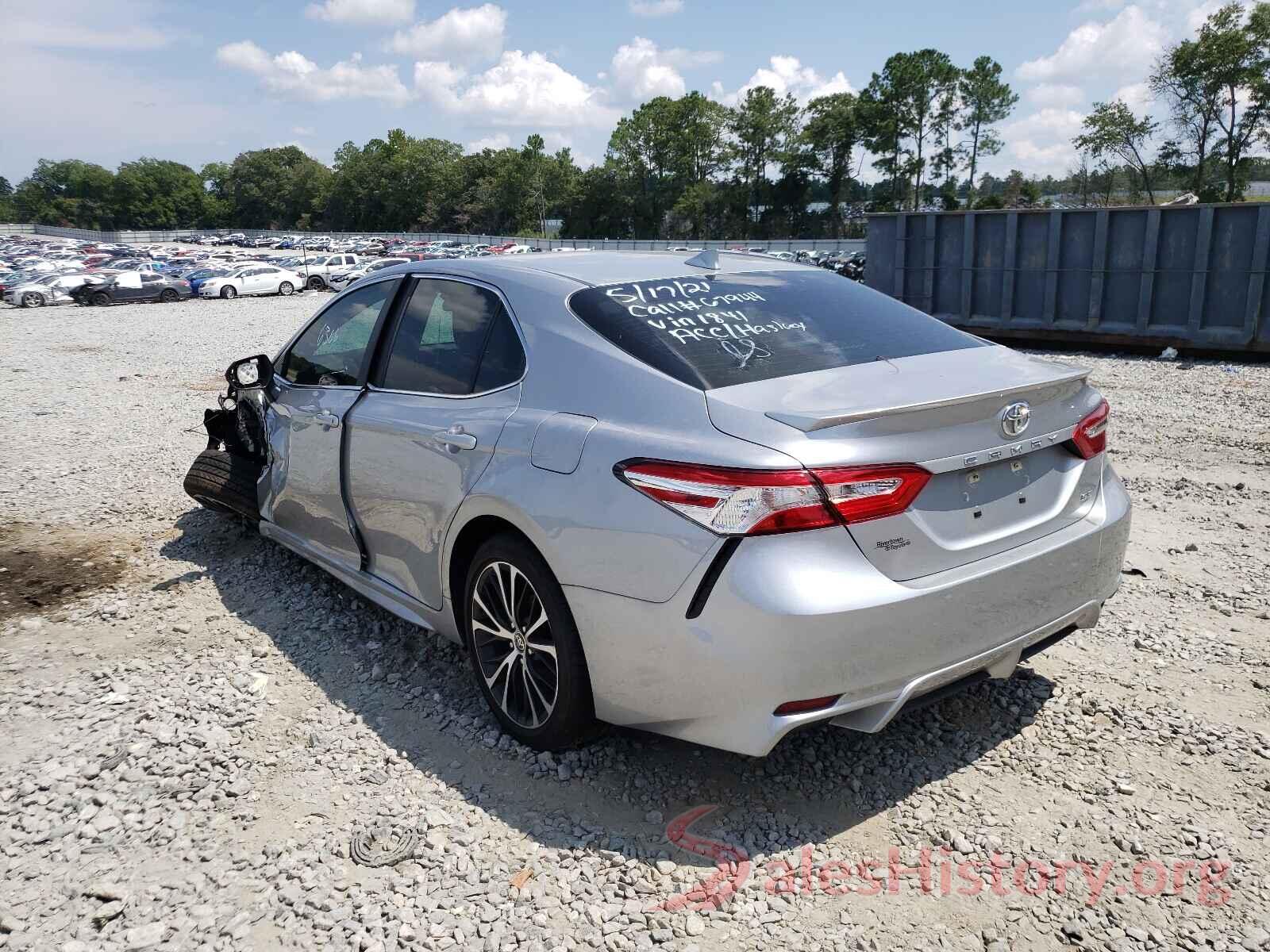 4T1G11AK7LU951841 2020 TOYOTA CAMRY