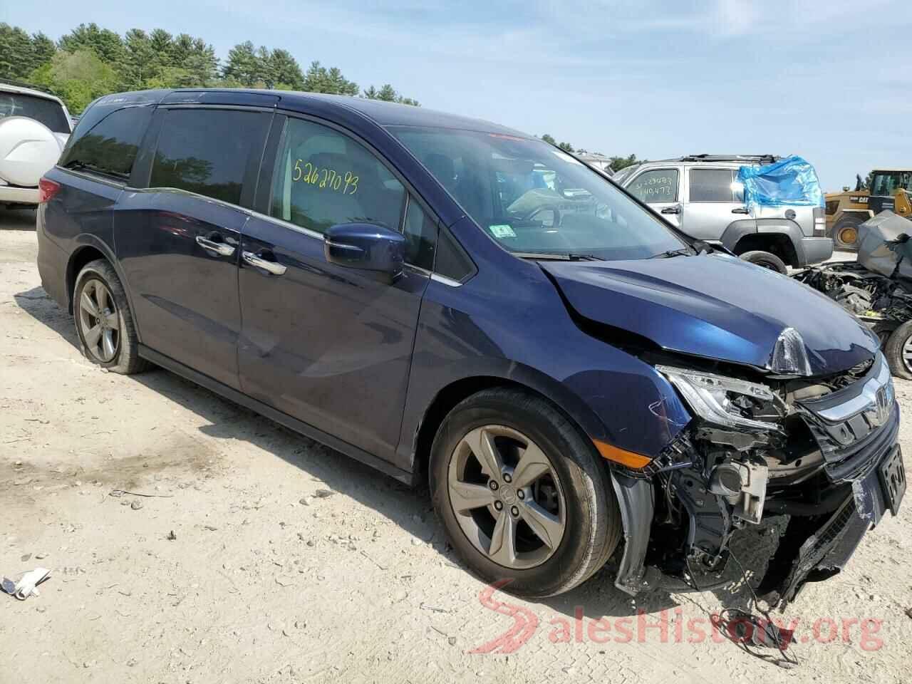 5FNRL6H78KB112407 2019 HONDA ODYSSEY