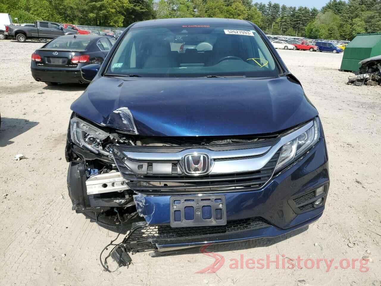 5FNRL6H78KB112407 2019 HONDA ODYSSEY