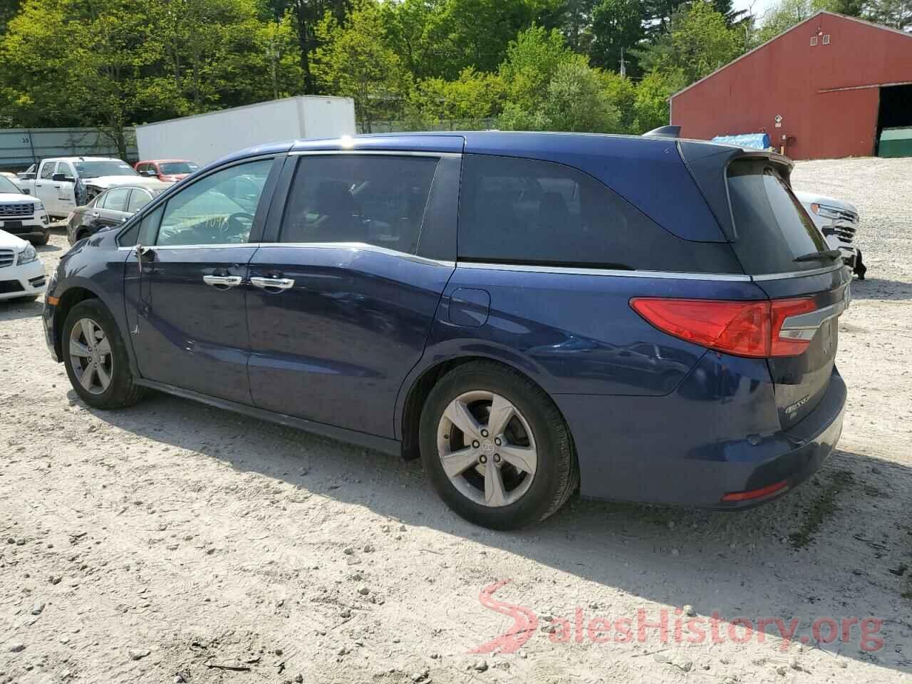 5FNRL6H78KB112407 2019 HONDA ODYSSEY