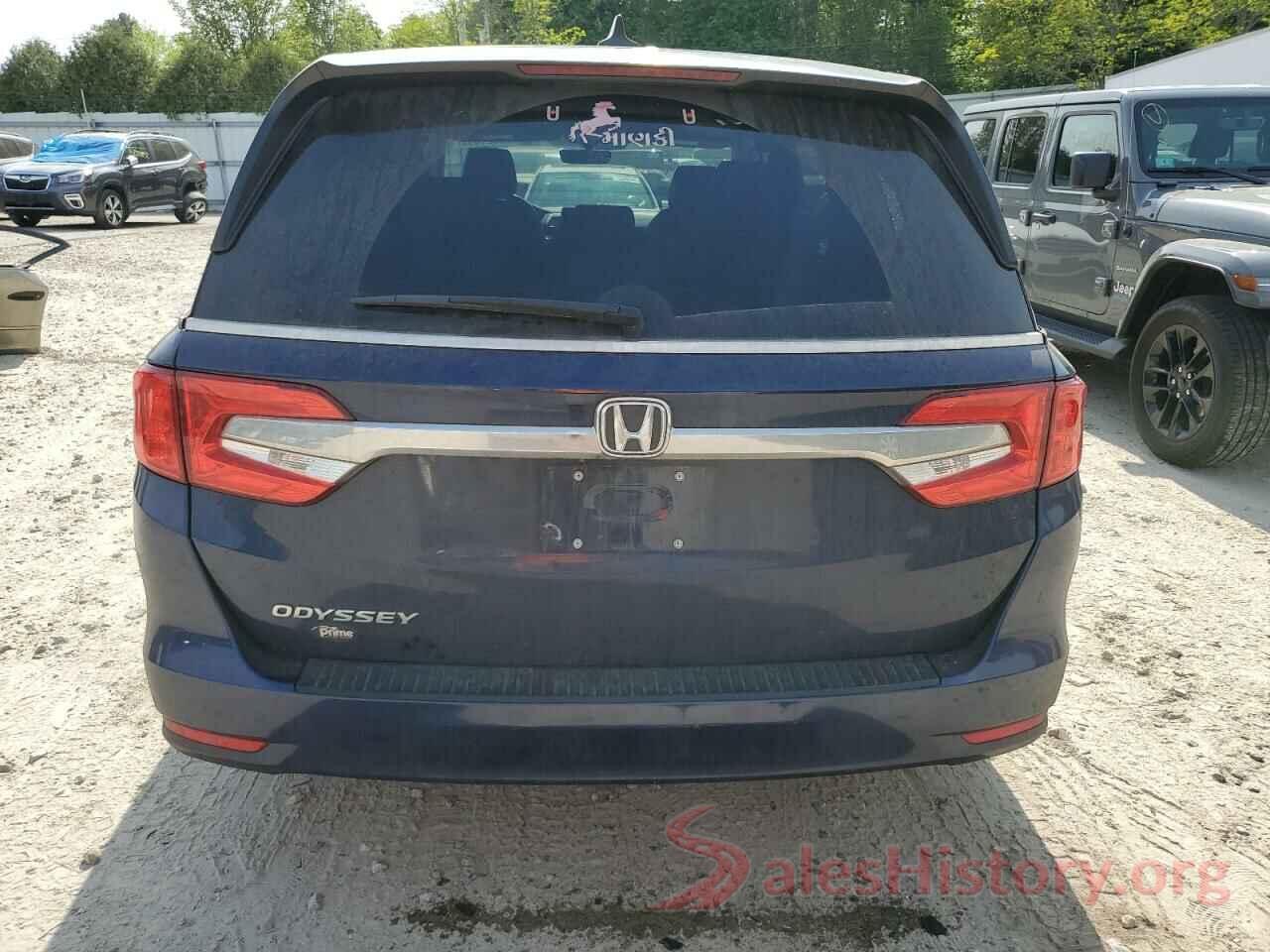 5FNRL6H78KB112407 2019 HONDA ODYSSEY