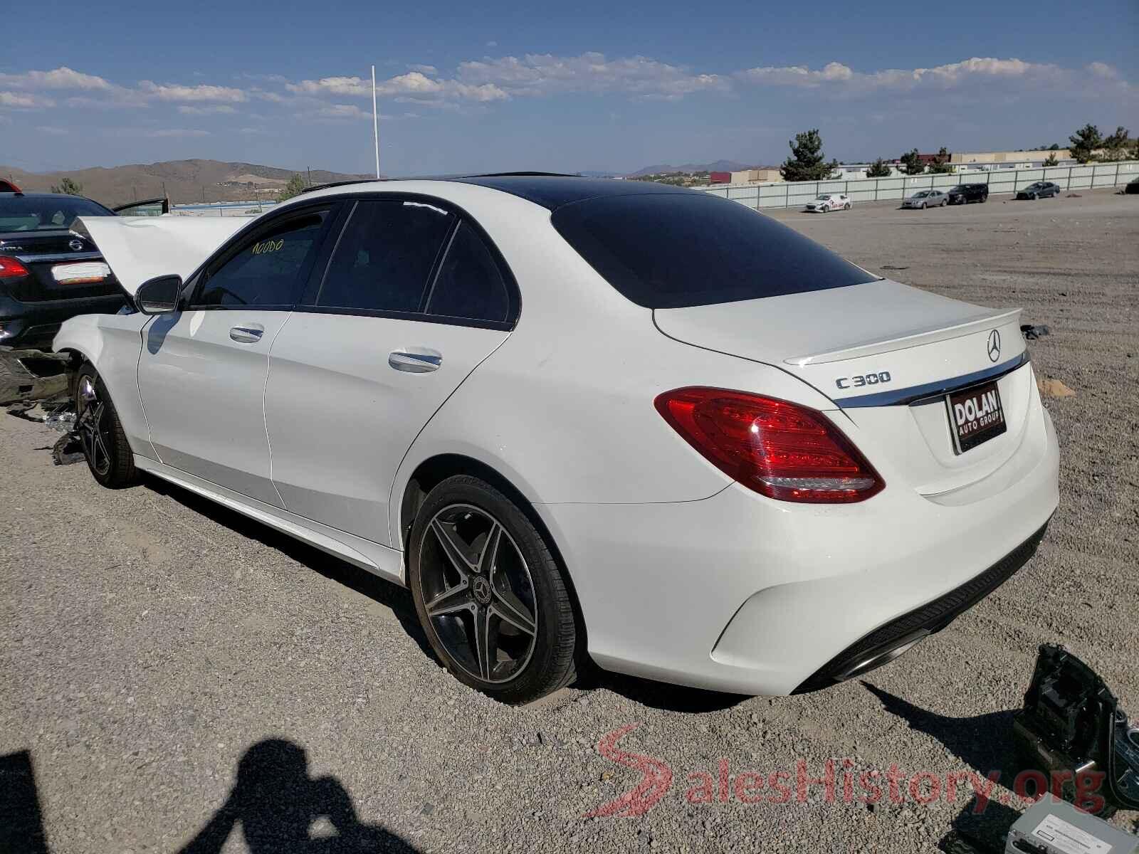 55SWF4KB5JU273161 2018 MERCEDES-BENZ C-CLASS