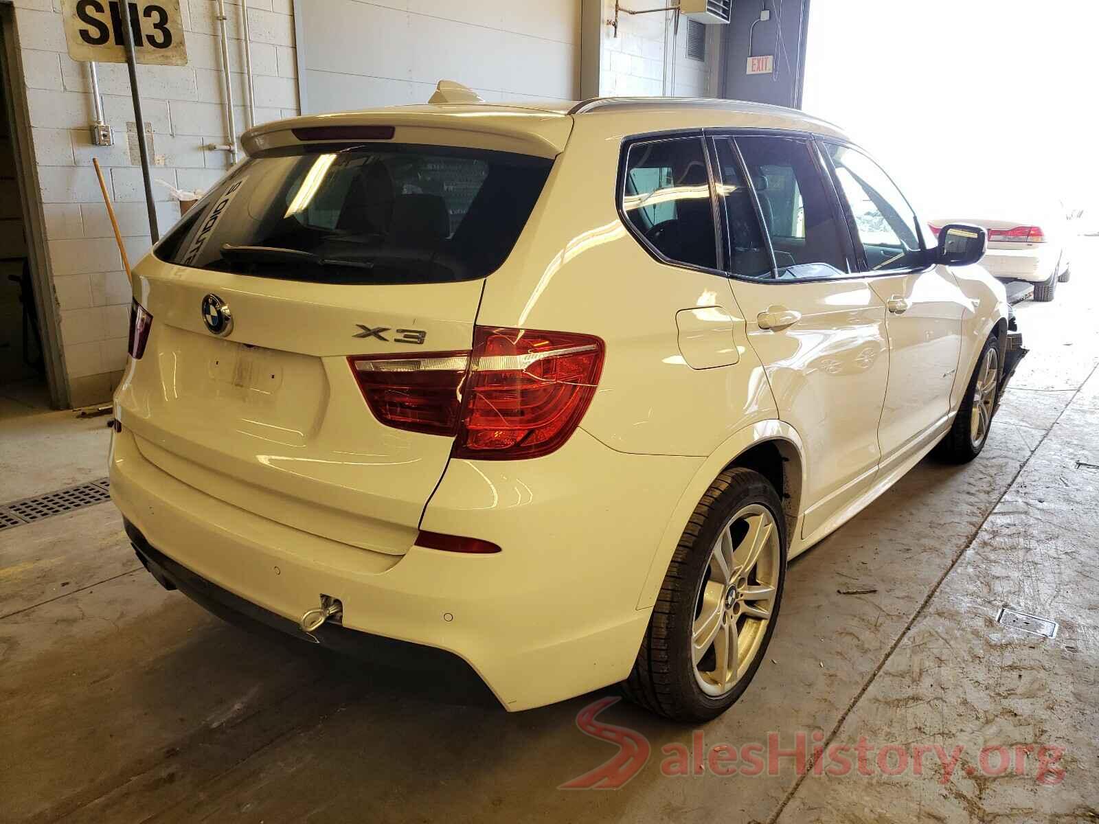 5UXWX9C5XE0D18217 2014 BMW X3