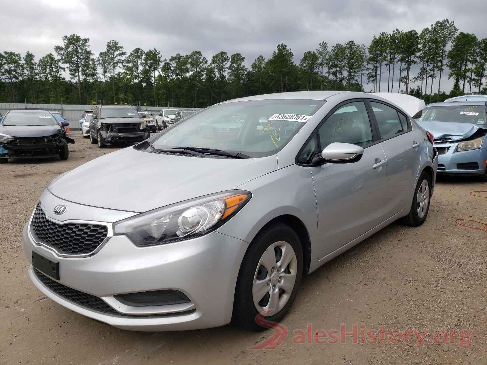 KNAFK4A6XG5598039 2016 KIA FORTE