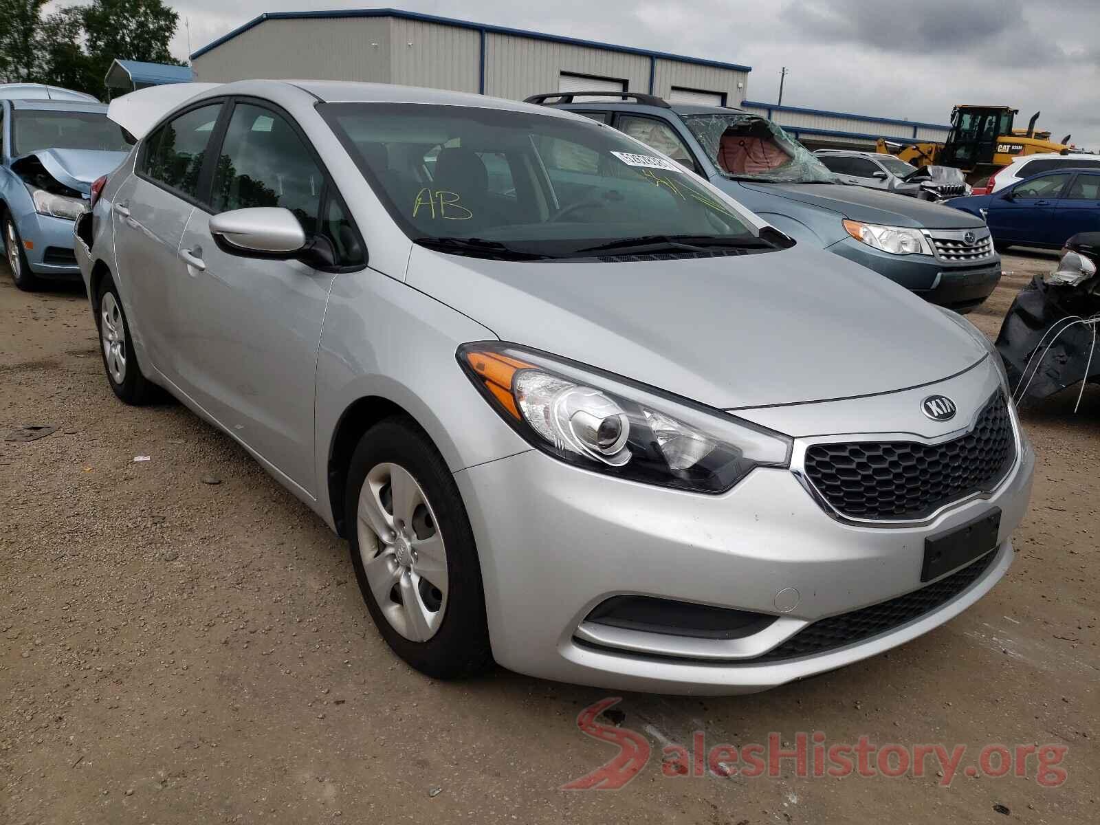 KNAFK4A6XG5598039 2016 KIA FORTE