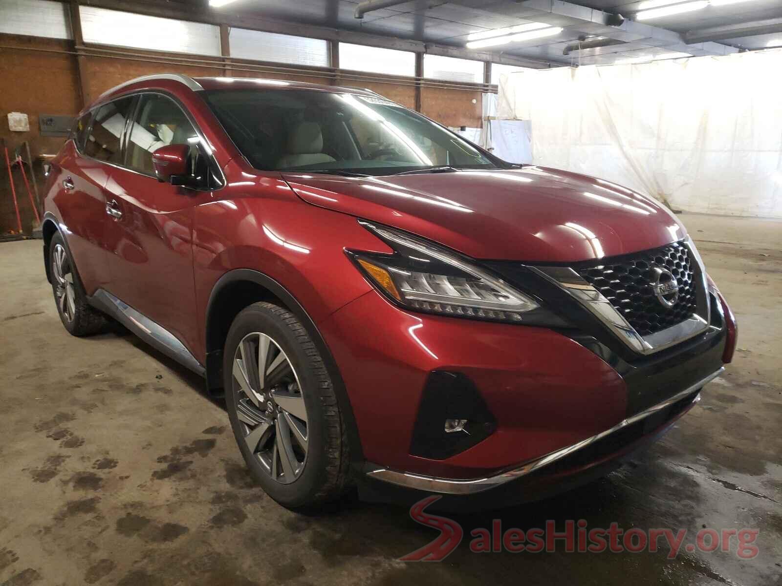 5N1AZ2MS7KN129601 2019 NISSAN MURANO