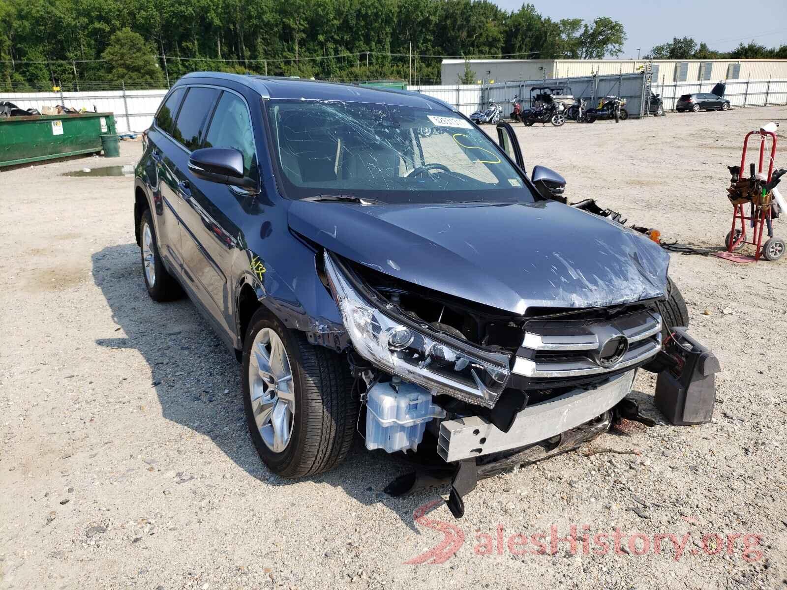 5TDDZRFH2HS433658 2017 TOYOTA HIGHLANDER