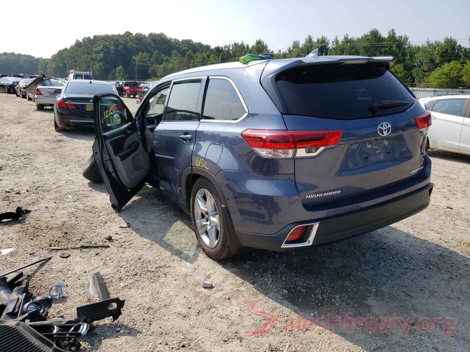 5TDDZRFH2HS433658 2017 TOYOTA HIGHLANDER