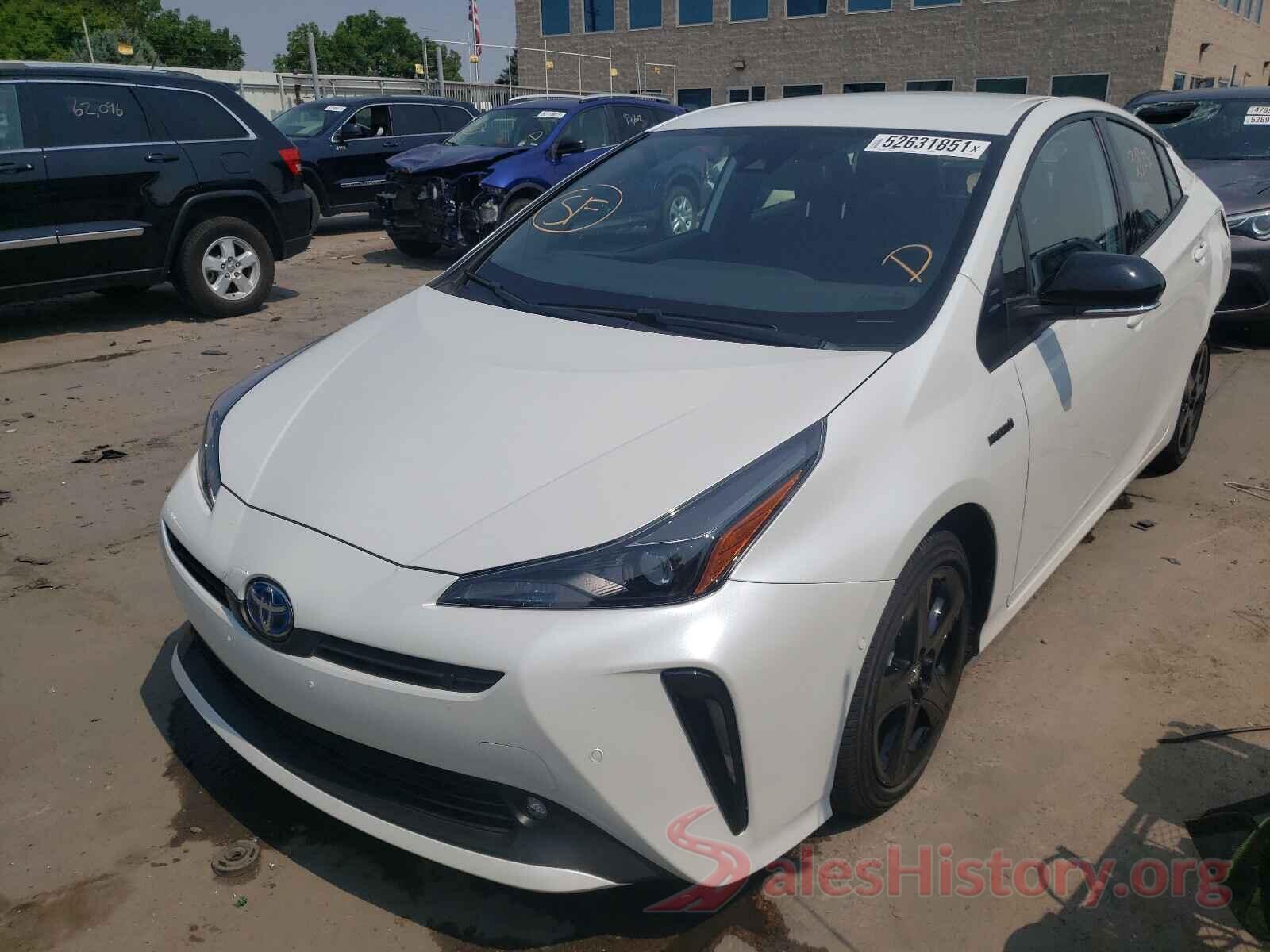 JTDKAMFU6M3127198 2021 TOYOTA PRIUS