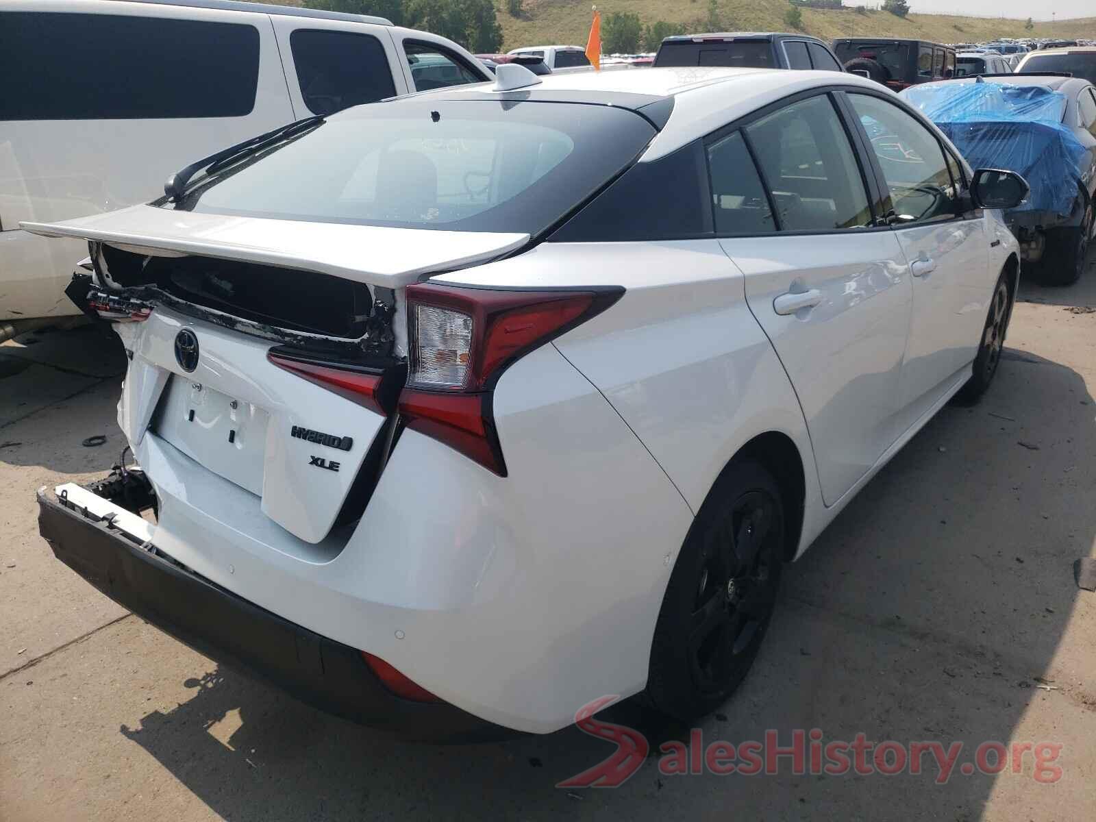 JTDKAMFU6M3127198 2021 TOYOTA PRIUS