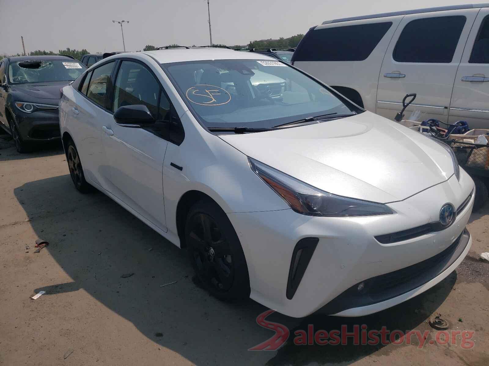 JTDKAMFU6M3127198 2021 TOYOTA PRIUS