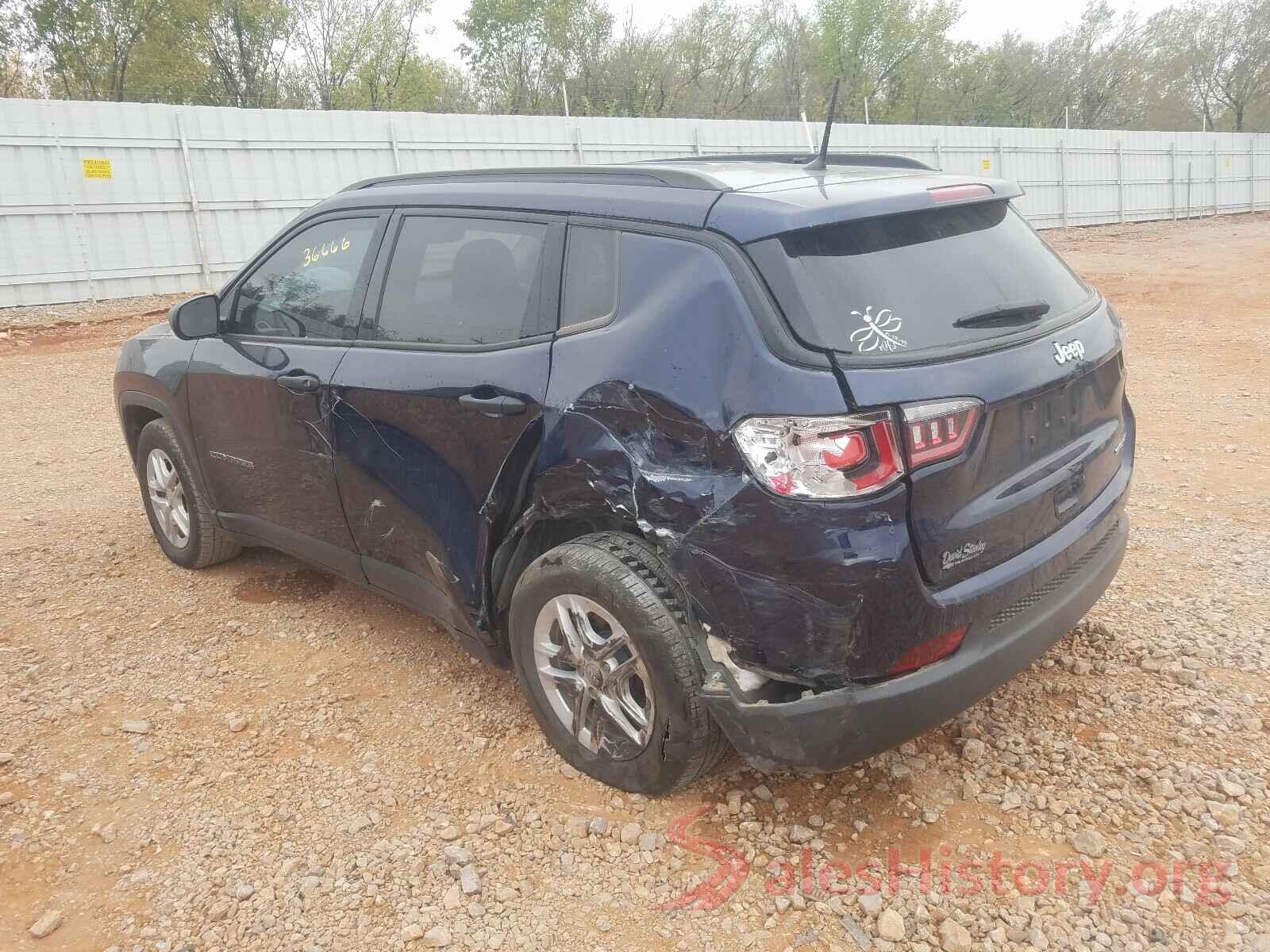 3C4NJCAB7JT250893 2018 JEEP COMPASS