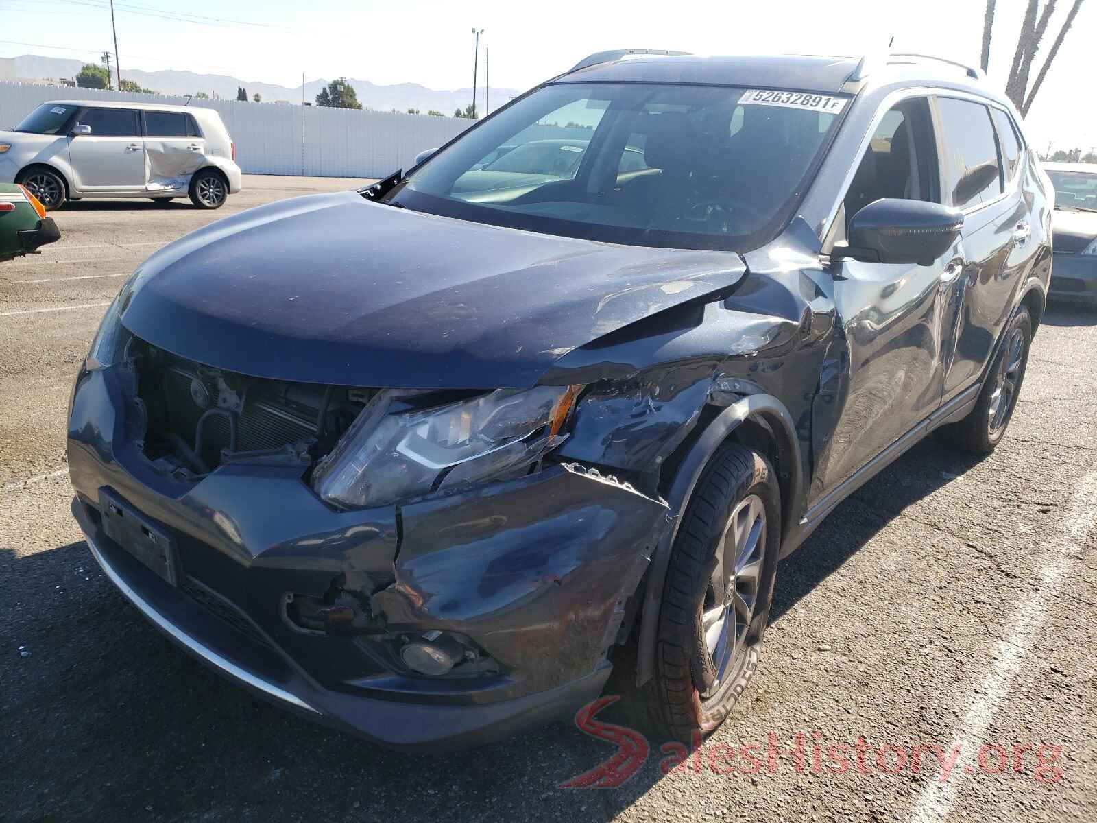 5N1AT2MTXGC761912 2016 NISSAN ROGUE