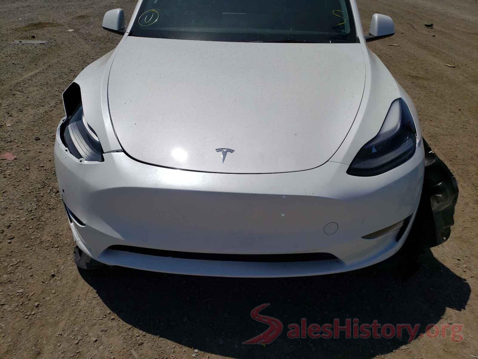 5YJYGDEF8MF194836 2021 TESLA MODEL Y