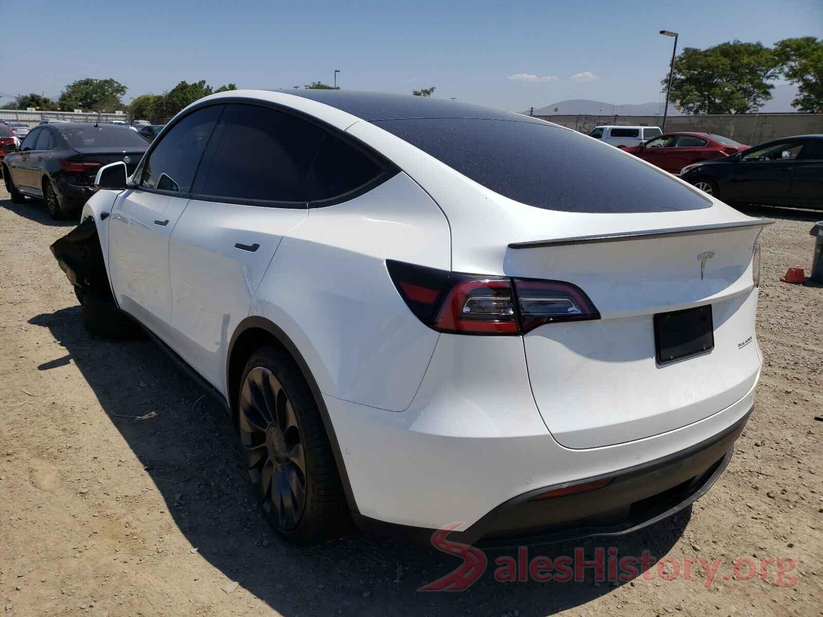 5YJYGDEF8MF194836 2021 TESLA MODEL Y