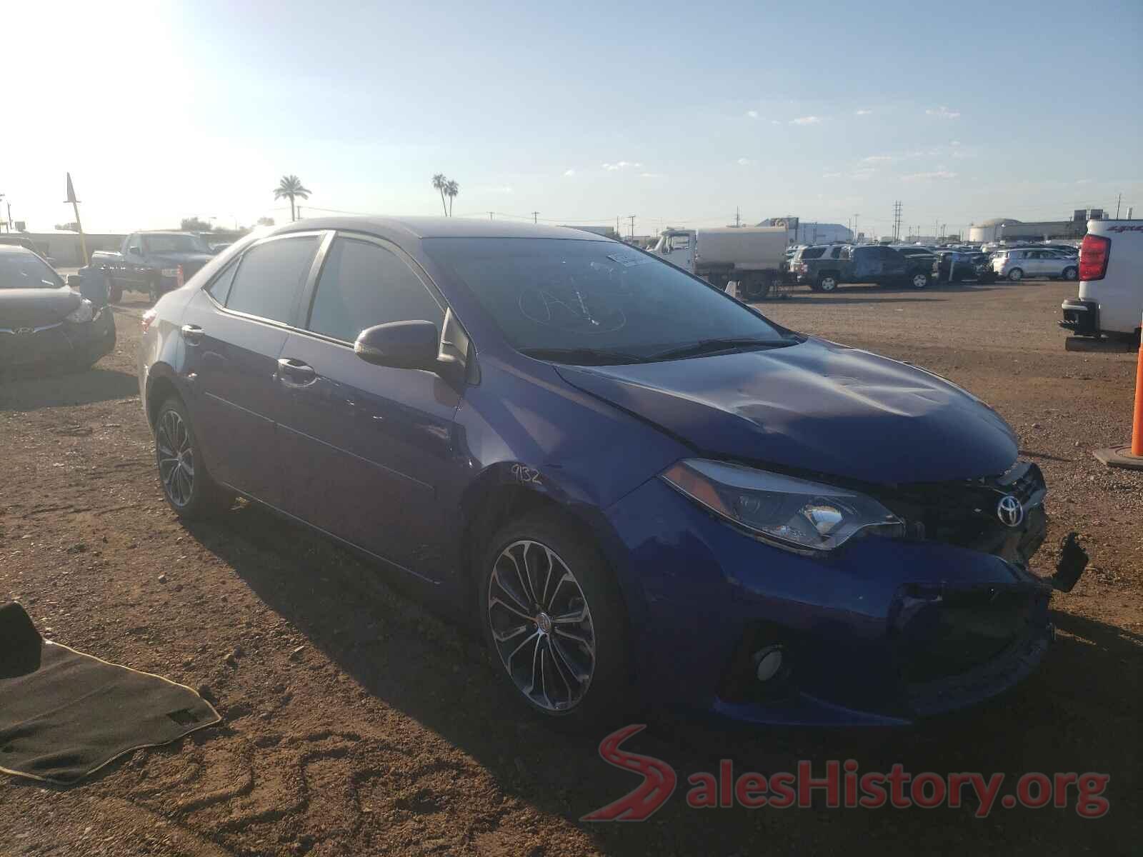 2T1BURHE8GC617020 2016 TOYOTA COROLLA