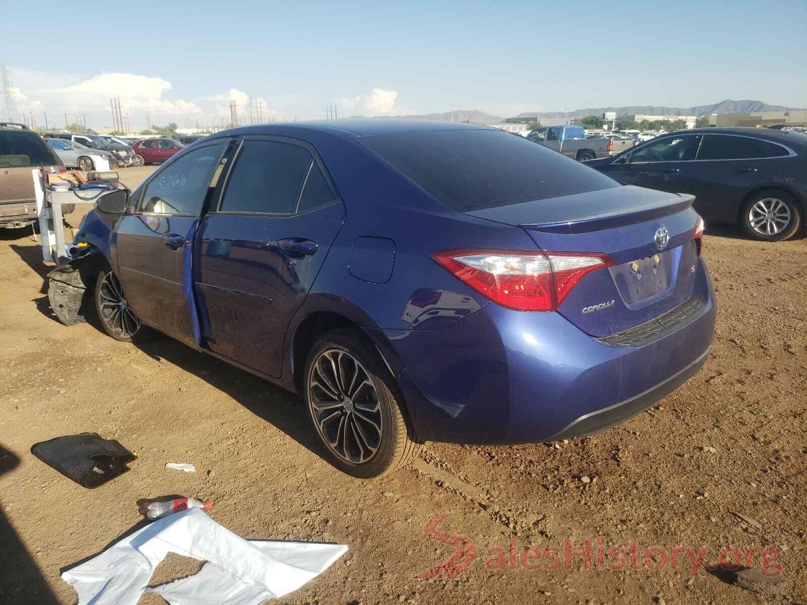 2T1BURHE8GC617020 2016 TOYOTA COROLLA